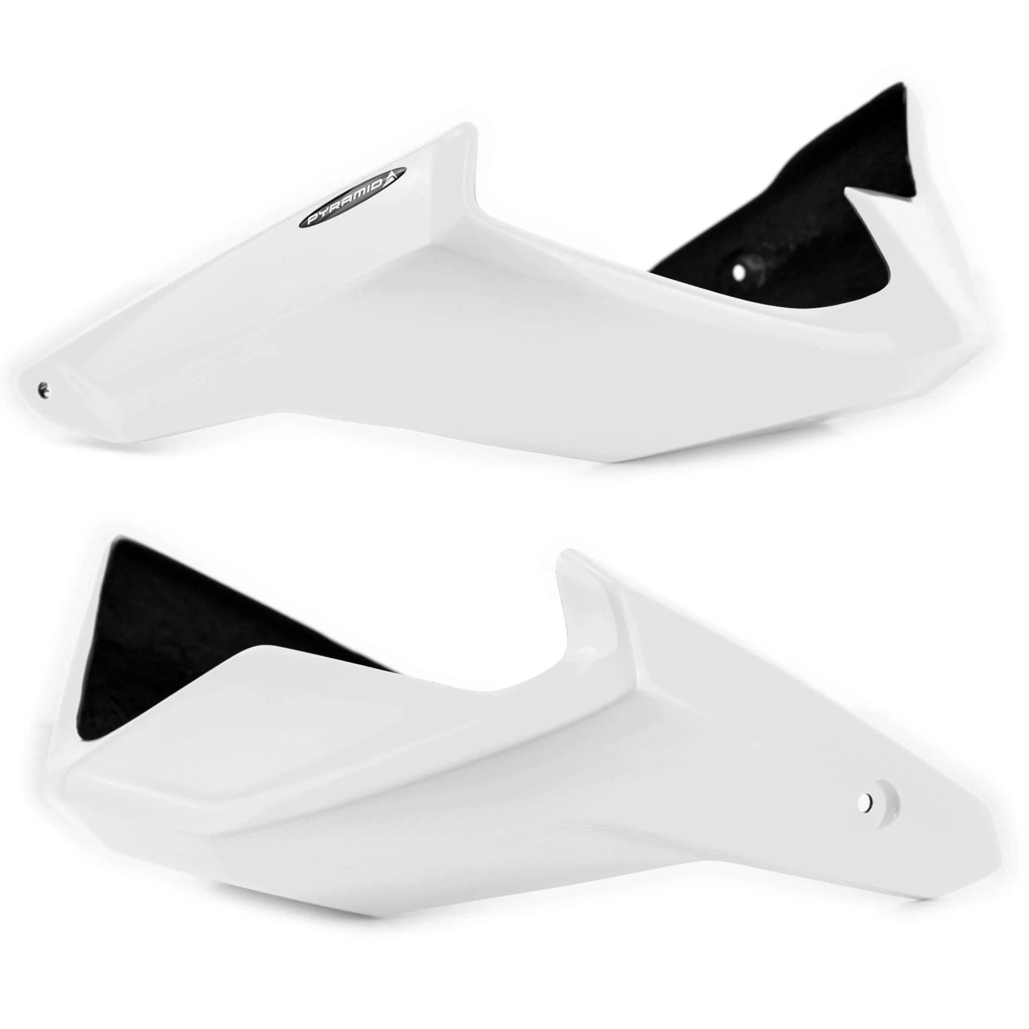 Pyramid Belly Pan | Gloss White | Honda CB 650 R 2018>Current - Image 3