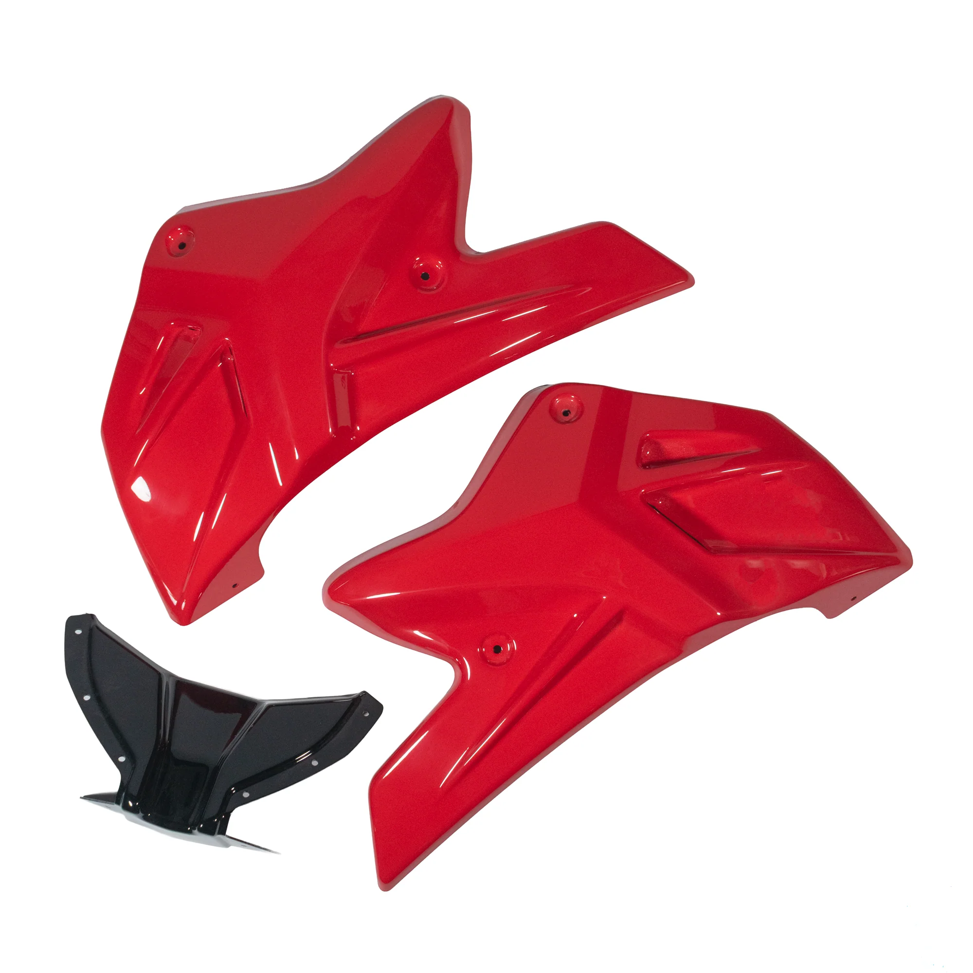 Pyramid Belly Pan | Grand Prix Red | Honda CB1000 Hornet 2025>Current - Image 4