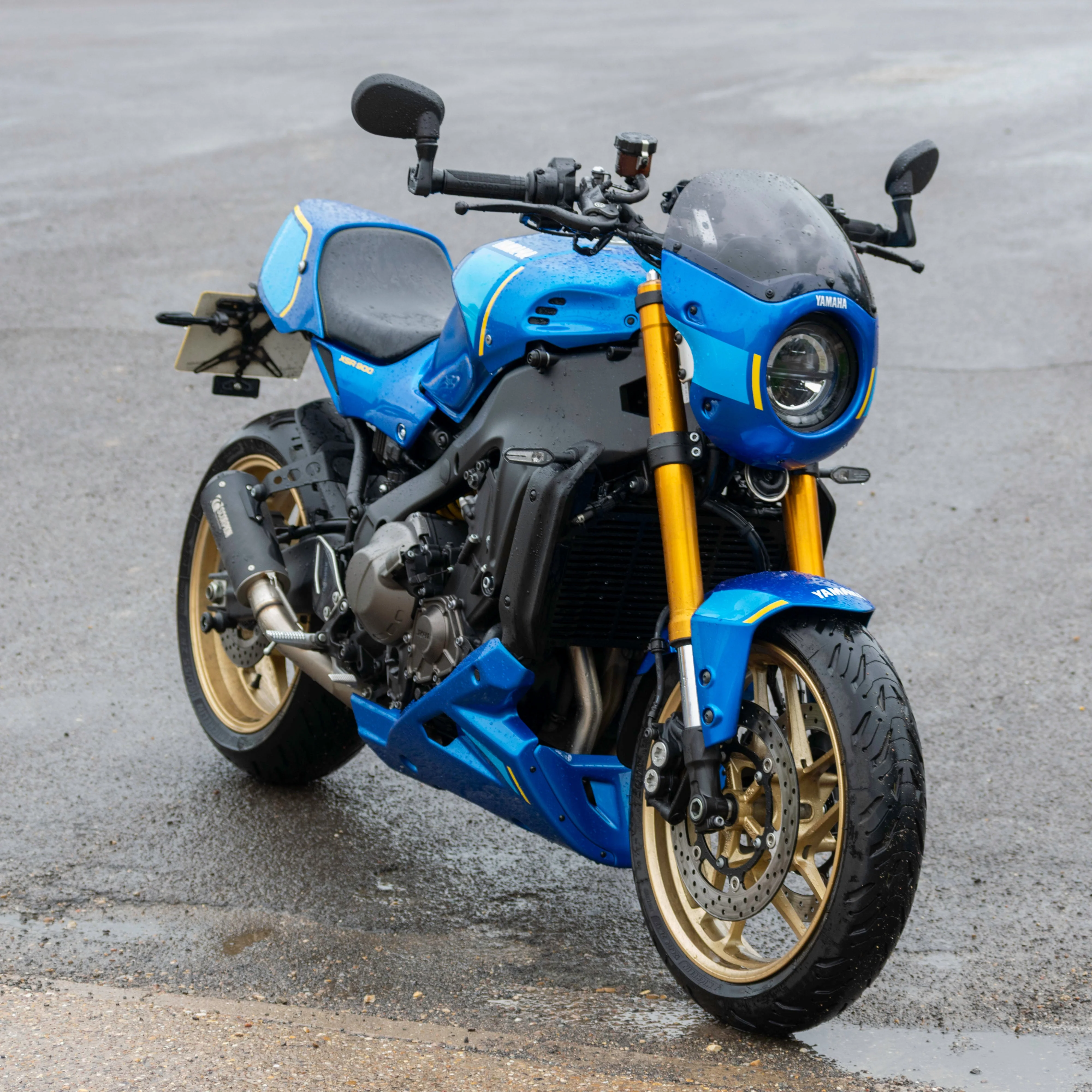 Pyramid Belly Pan | Legend Blue | Yamaha XSR 900 2022>Current - Image 12