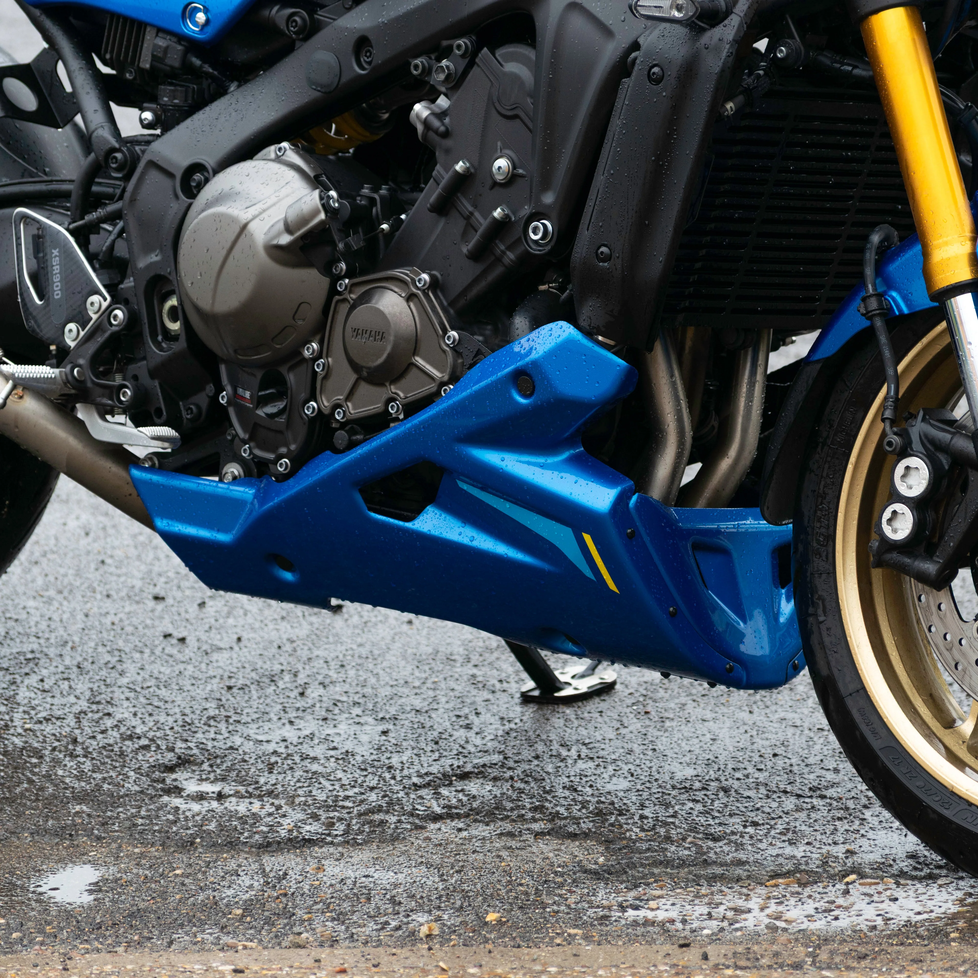 Pyramid Belly Pan | Legend Blue | Yamaha XSR 900 2022>Current - Image 2