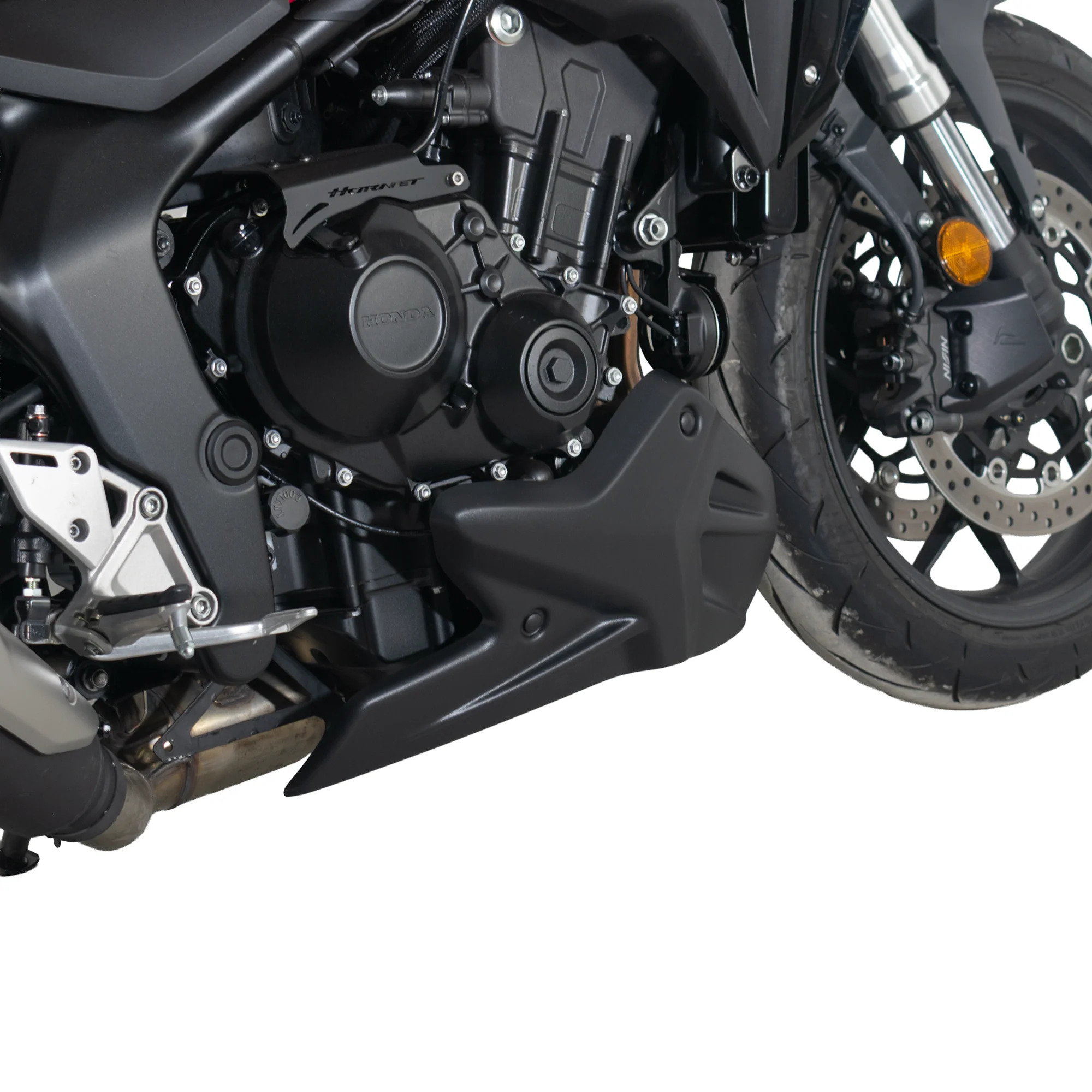 Pyramid Belly Pan | Matte Black | Honda CB1000 Hornet inc SP 2025>Current - Image 13