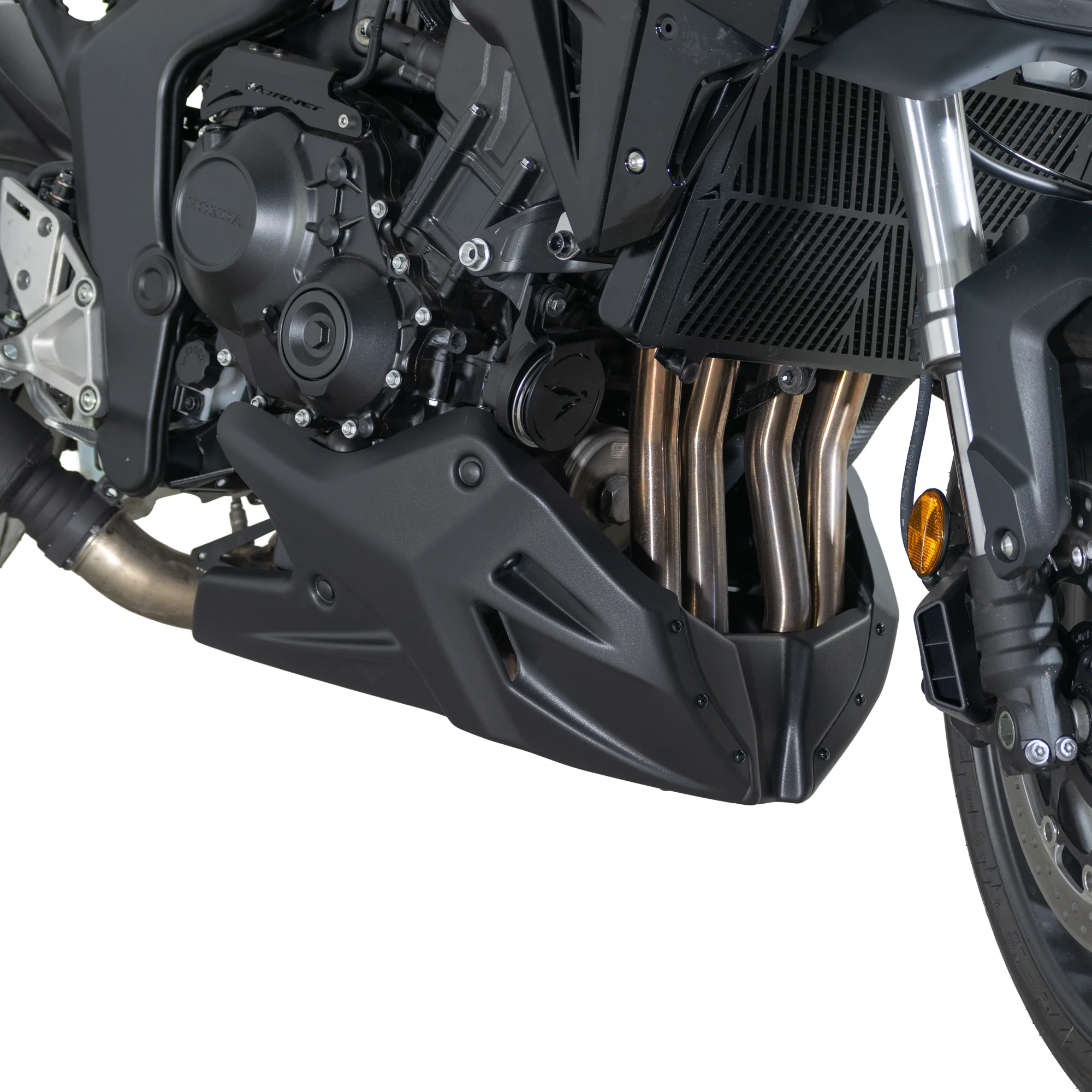 Pyramid Belly Pan | Matte Black | Honda CB1000 Hornet inc SP 2025>Current - Image 5