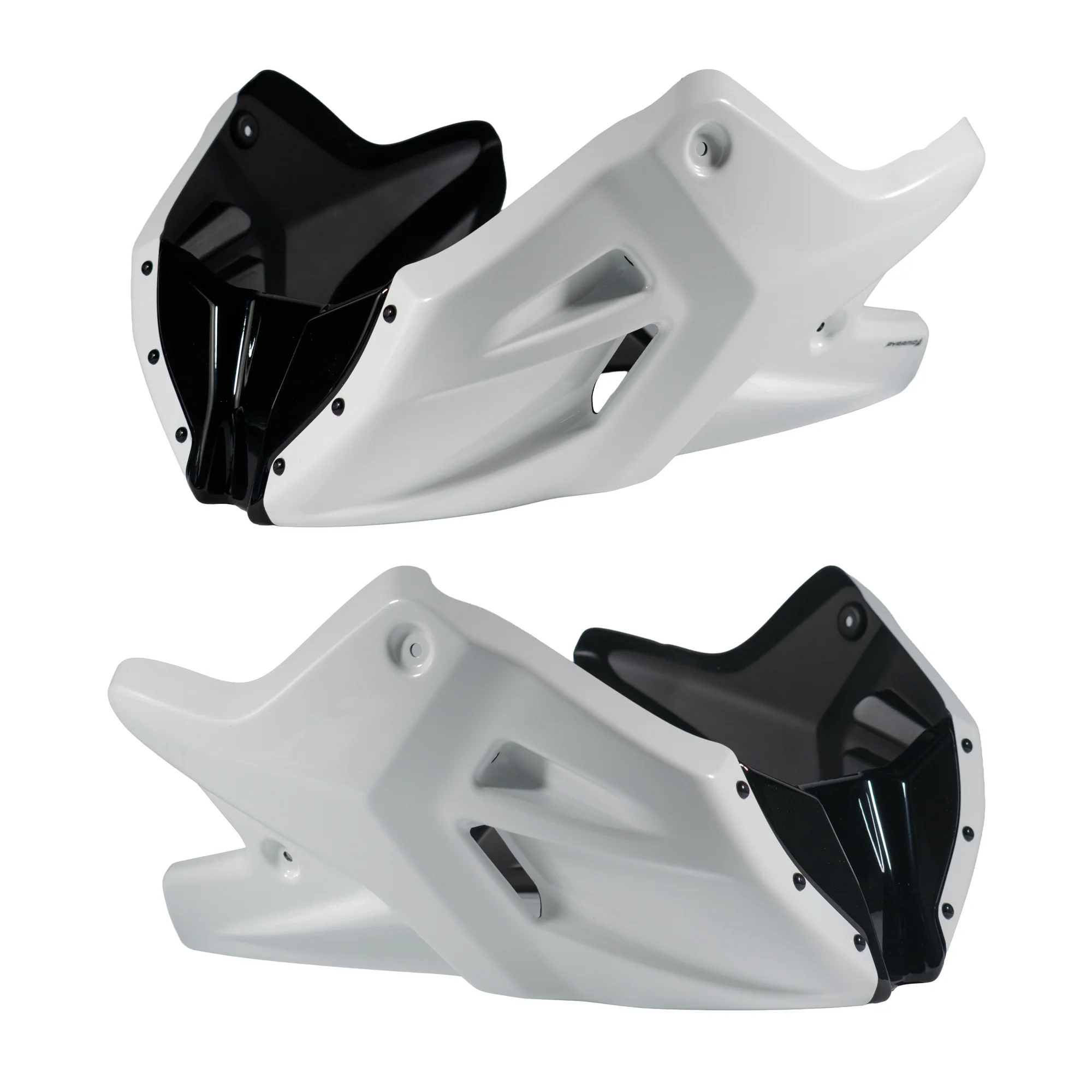 Pyramid Belly Pan | Pearl Glare White | Honda CB1000 Hornet 2025>Current - Image 14