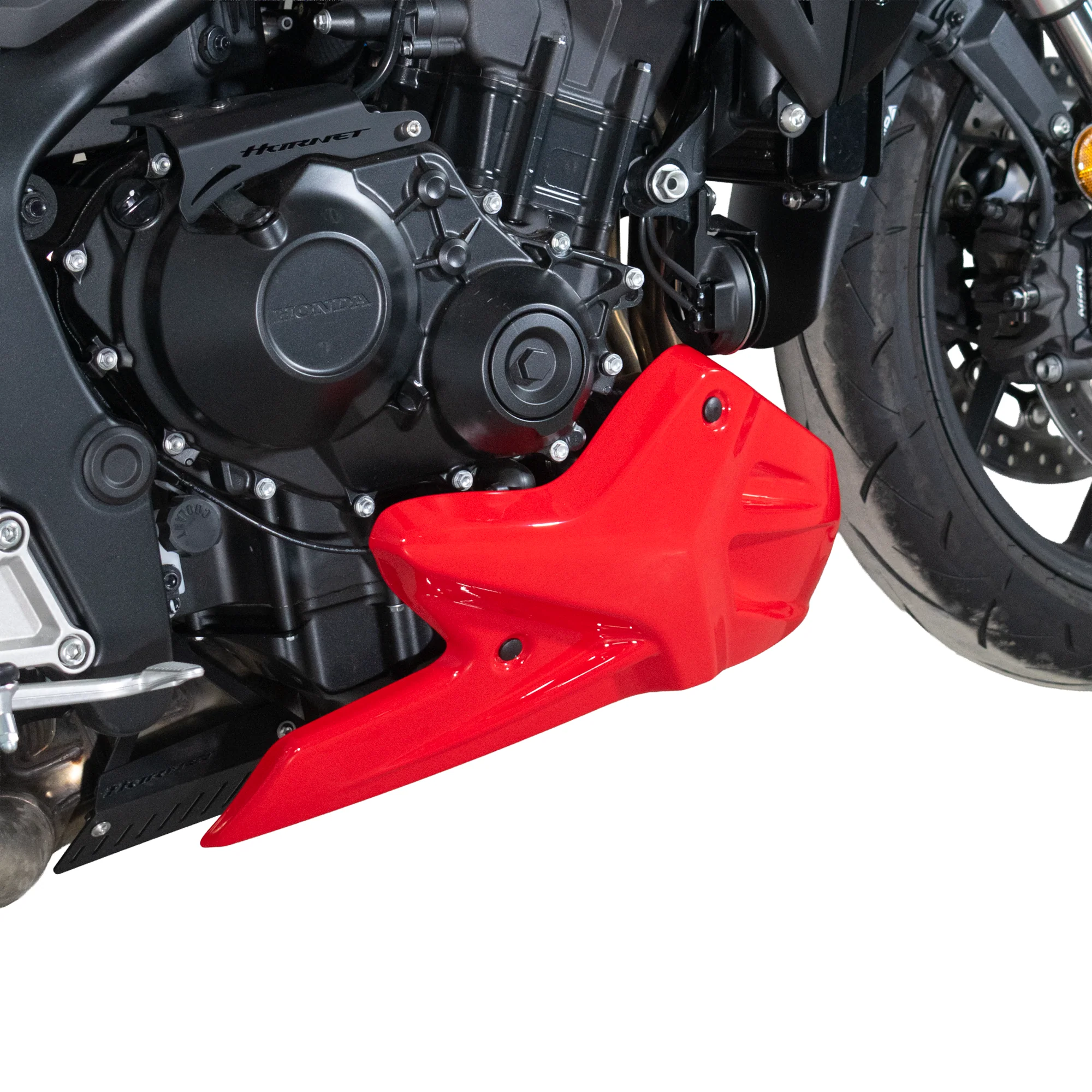 Pyramid Belly Pan | Pearl Glare White | Honda CB1000 Hornet 2025>Current - Image 21