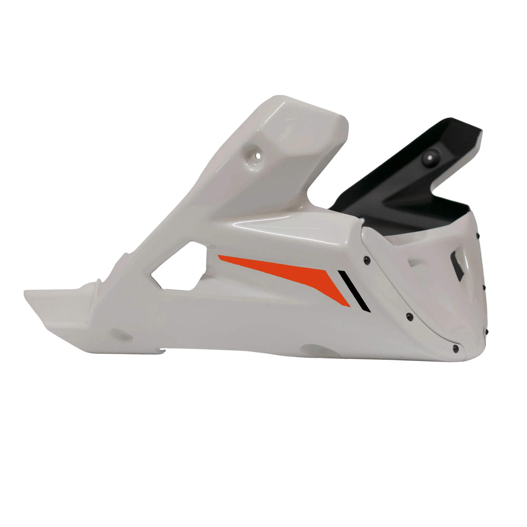 Pyramid Belly Pan | Silky White | Yamaha XSR 900 2022>Current