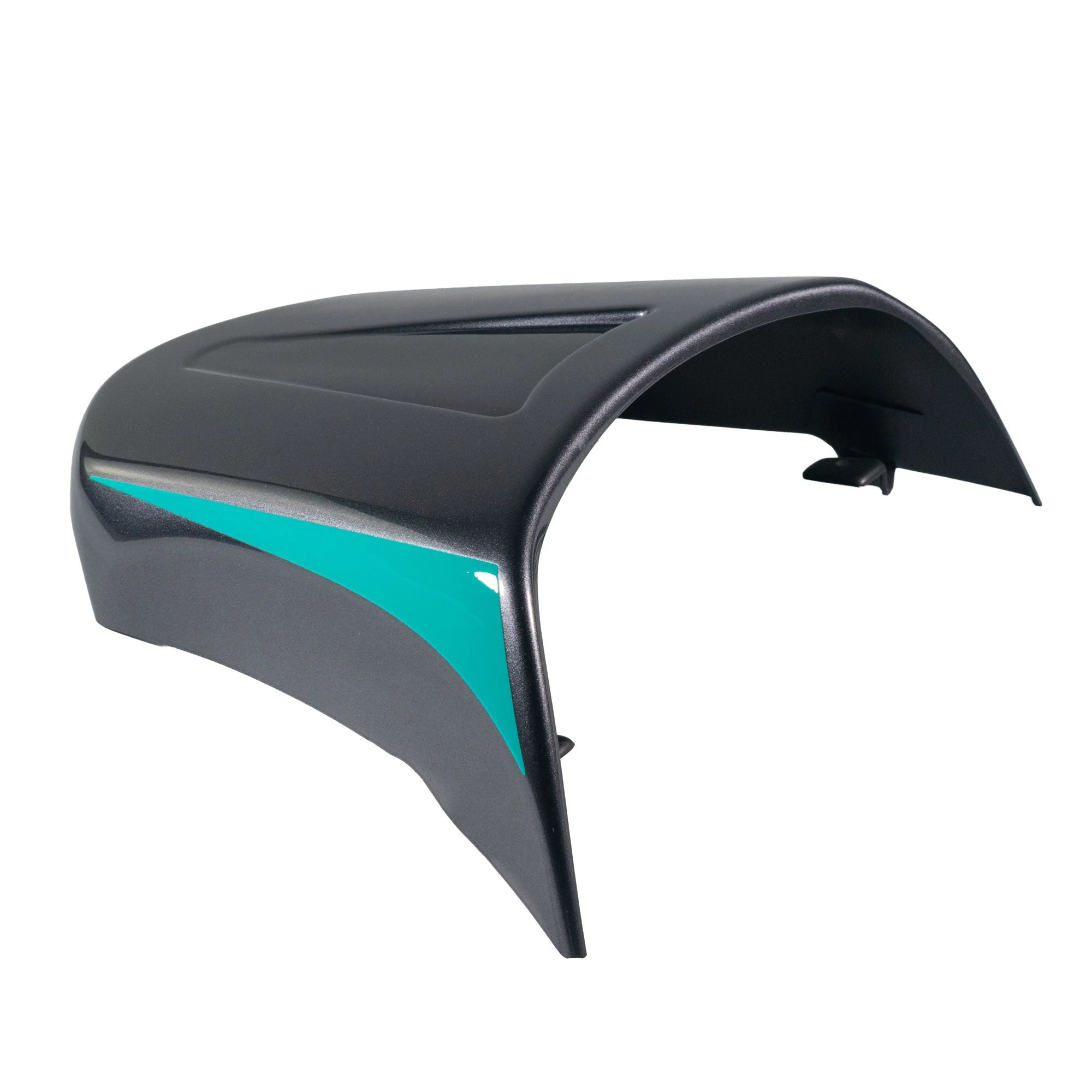 Pyramid Comfort Seat Cowl | Midnight Cyan | Yamaha MT-10 2022>Current - Image 4