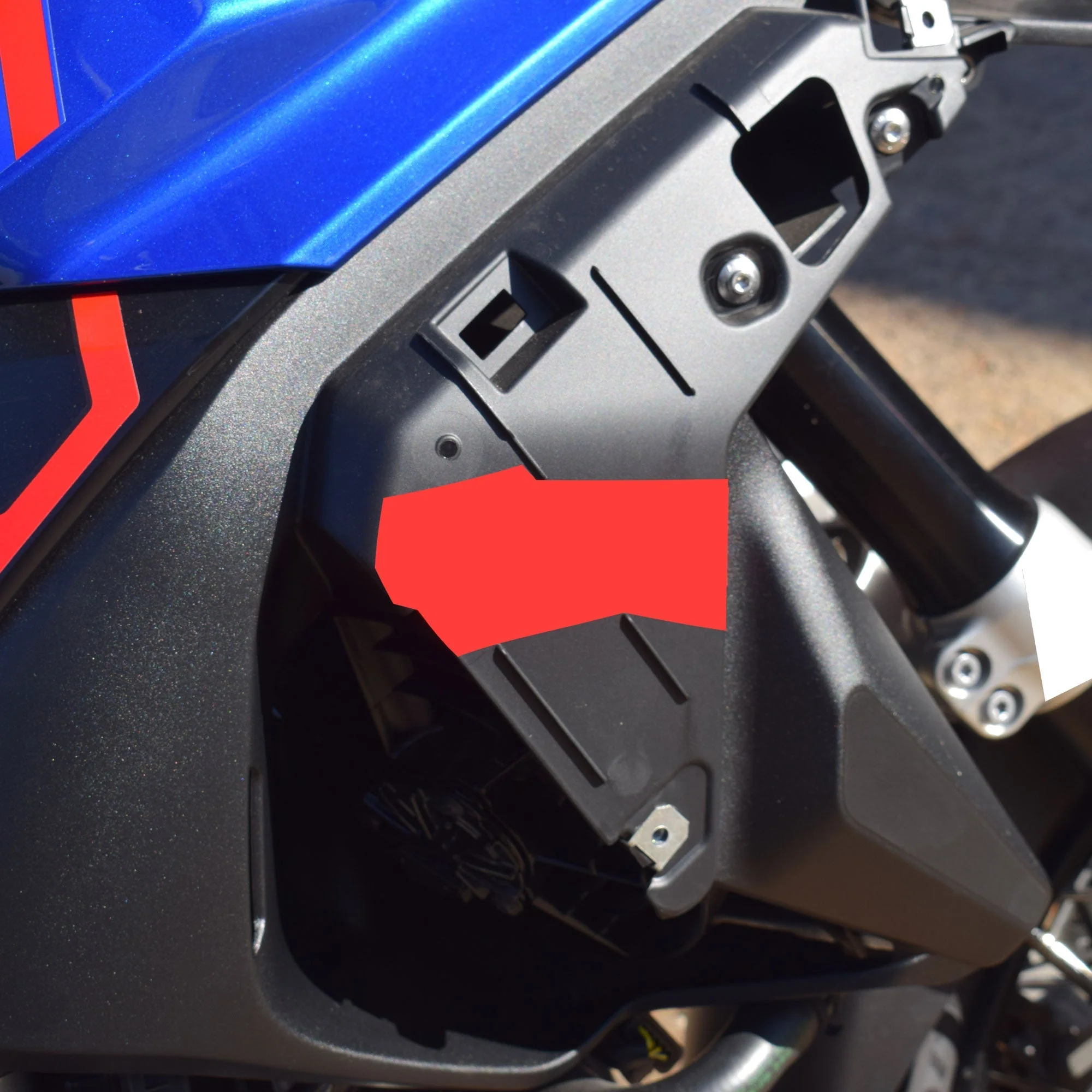 Pyramid Decals | BMW R 1300 GS Infill Panel Insert | Red | Set Of 2 - Image 4