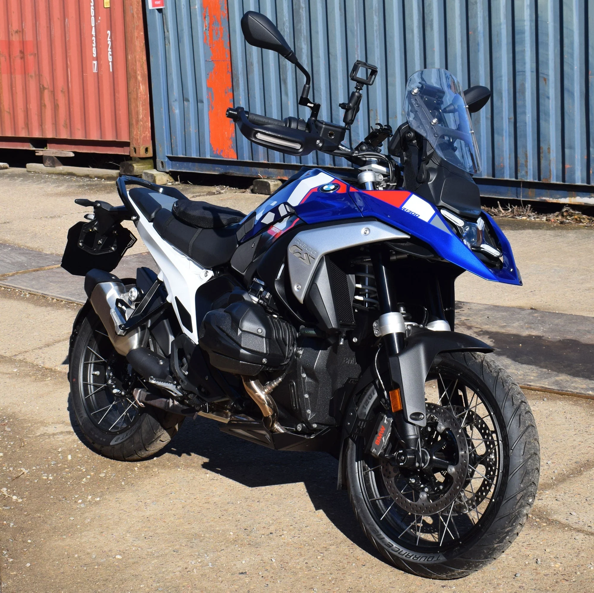 Pyramid Decals | BMW R 1300 GS Infill Panel Insert | Silver | Set Of 2 - Image 2