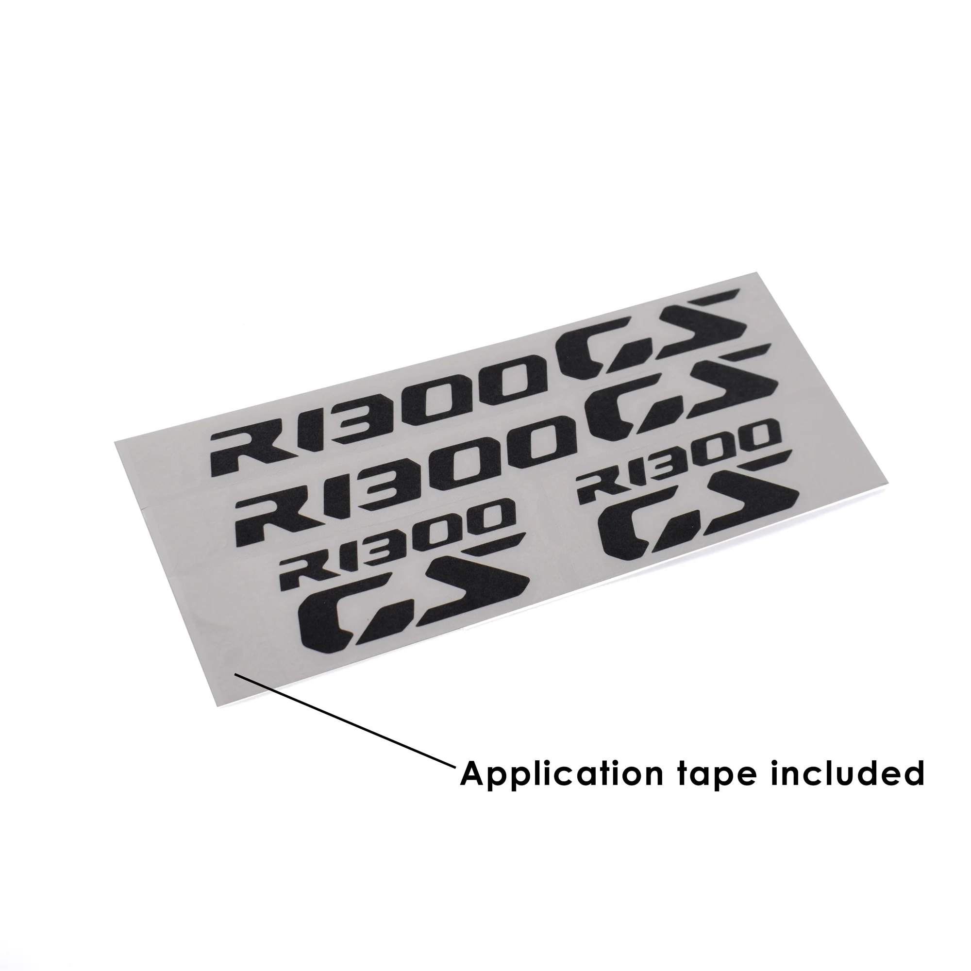 Pyramid Decals | BMW R 1300 GS Logo | Black | Set Of 4 - Image 3