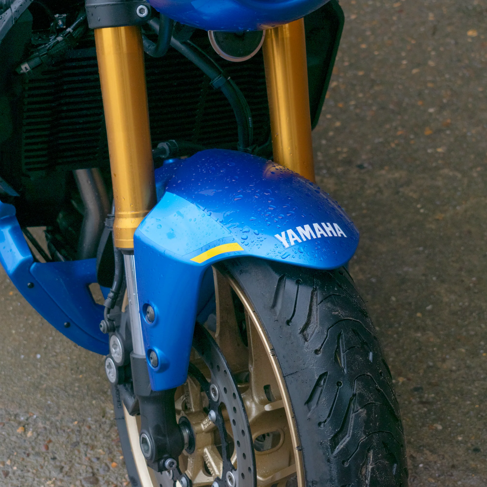 Pyramid Decals | Legend Blue Front Guard Decal | Yamaha XSR 900 2023>Current - Image 7