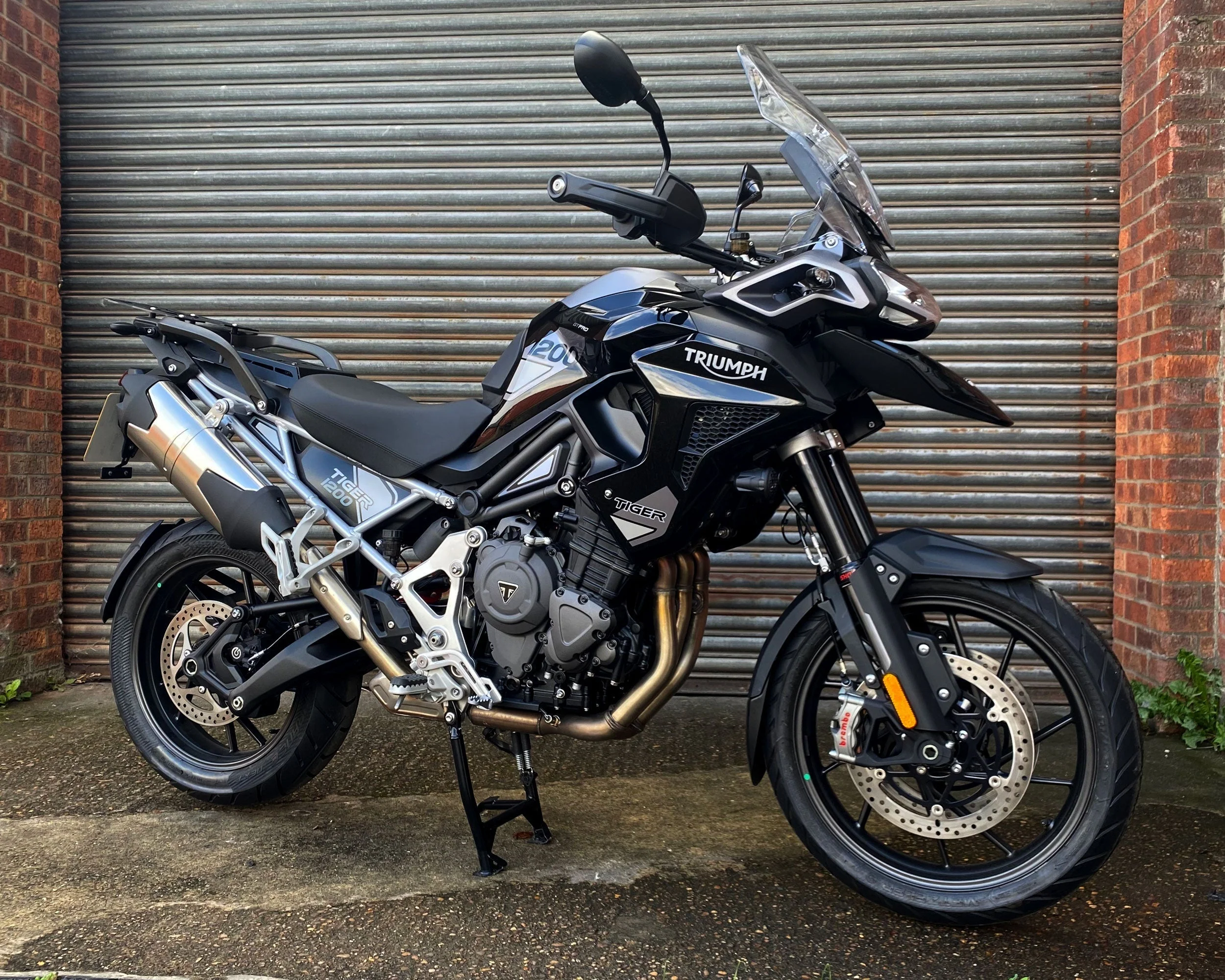 Pyramid Decals (Set of 6) | Black & Grey | Triumph Tiger 1200 GT Pro 2022>Current - Image 5