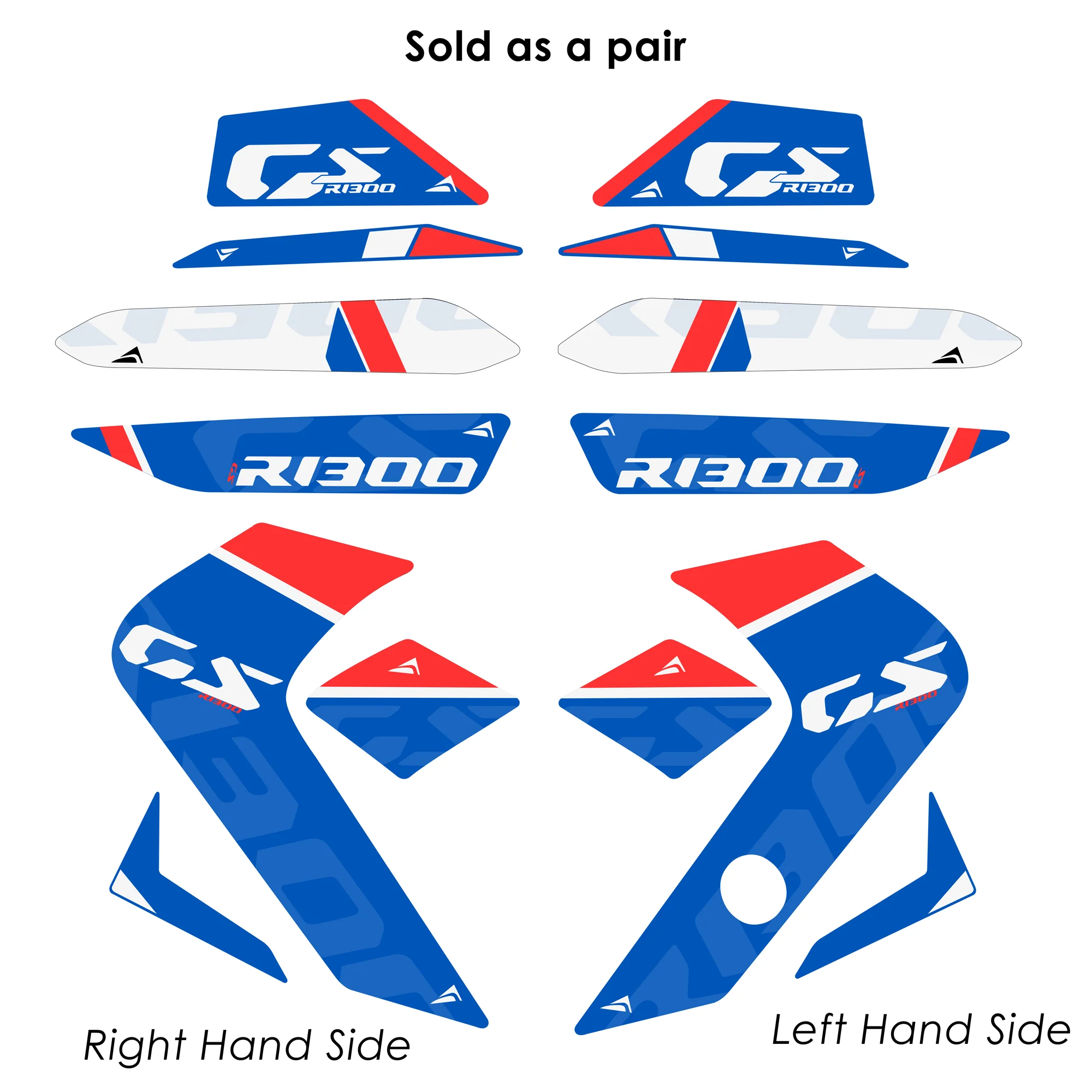Pyramid Decals | Trophy Colours | BMW R 1300 GS 2023>Current - Image 10