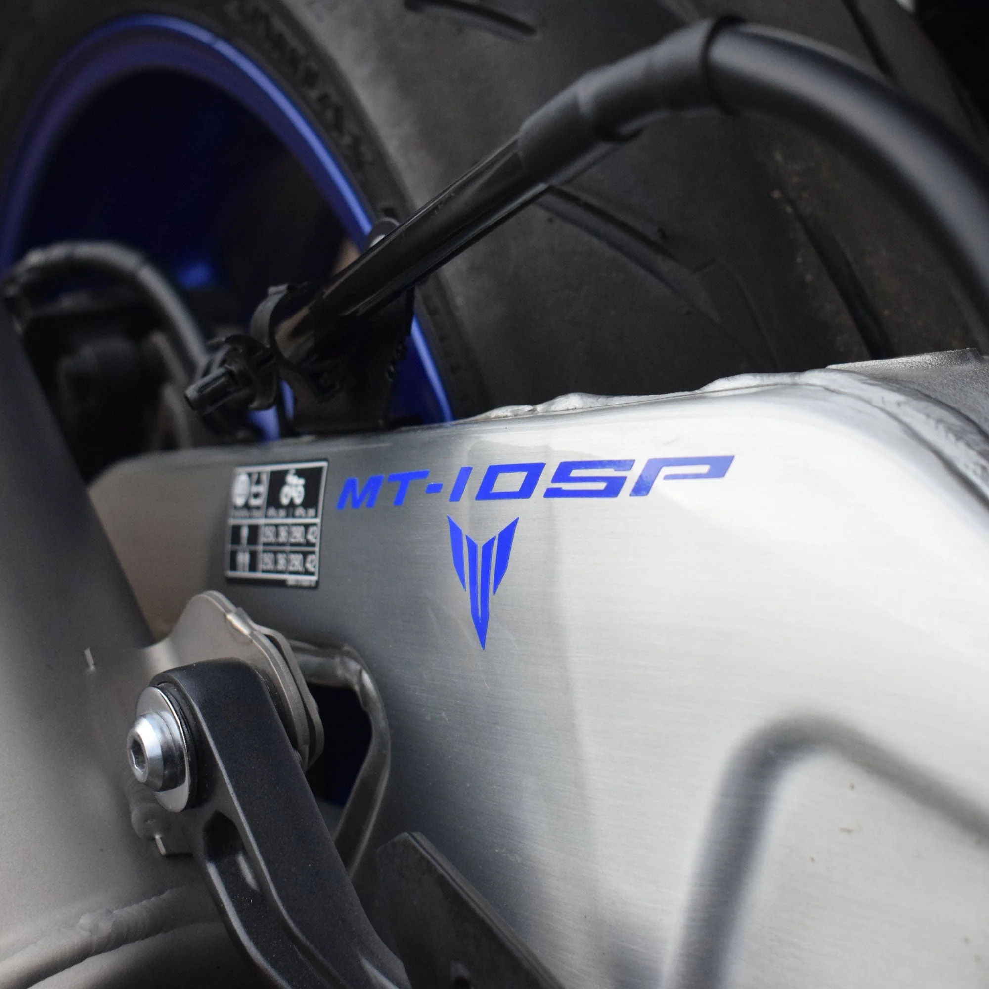 Pyramid Decals | Yamaha MT-10 Blue | Set Of 2 - Image 5