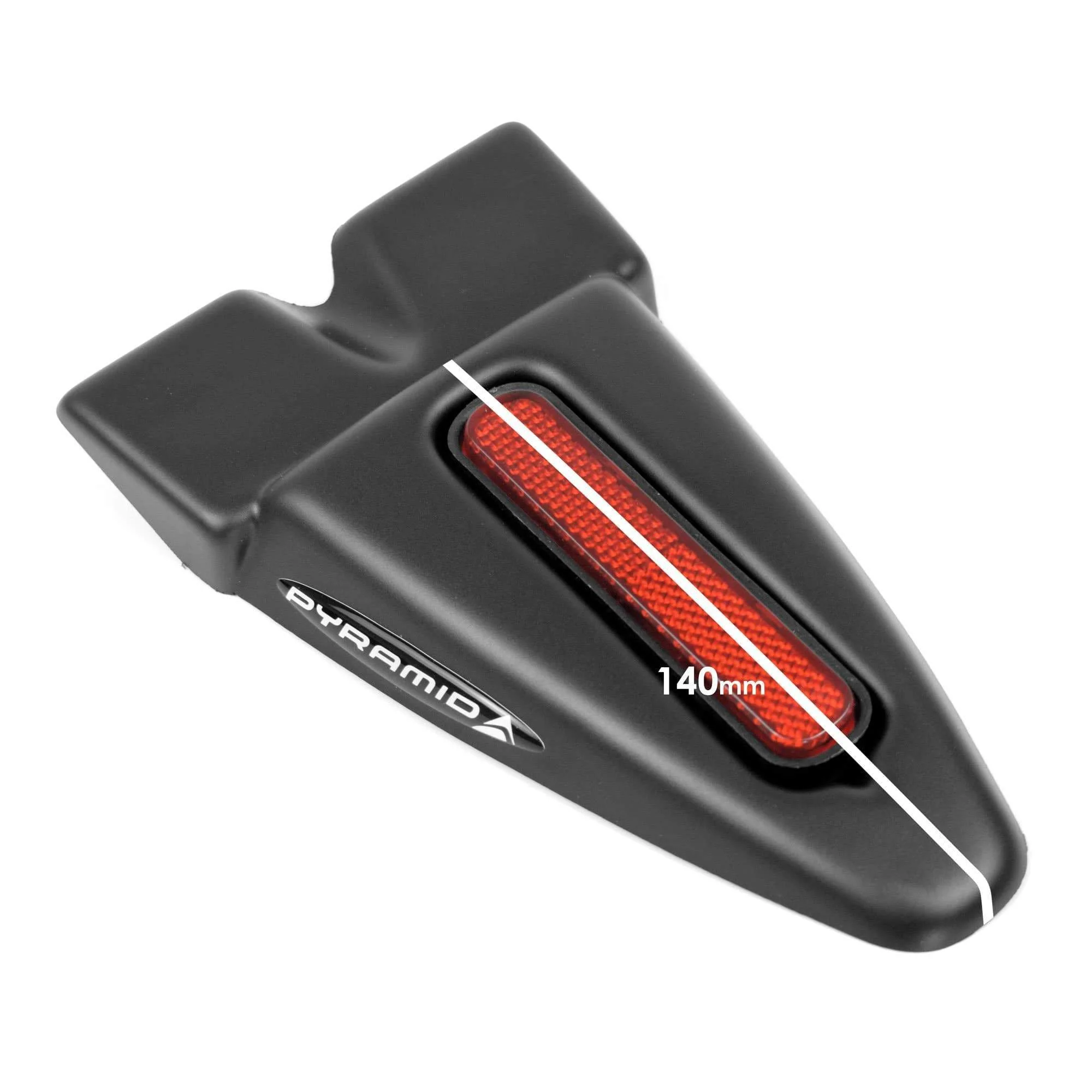 Pyramid Ductail Urban + Reflector | Matte Black - Rear Protection - Image 3
