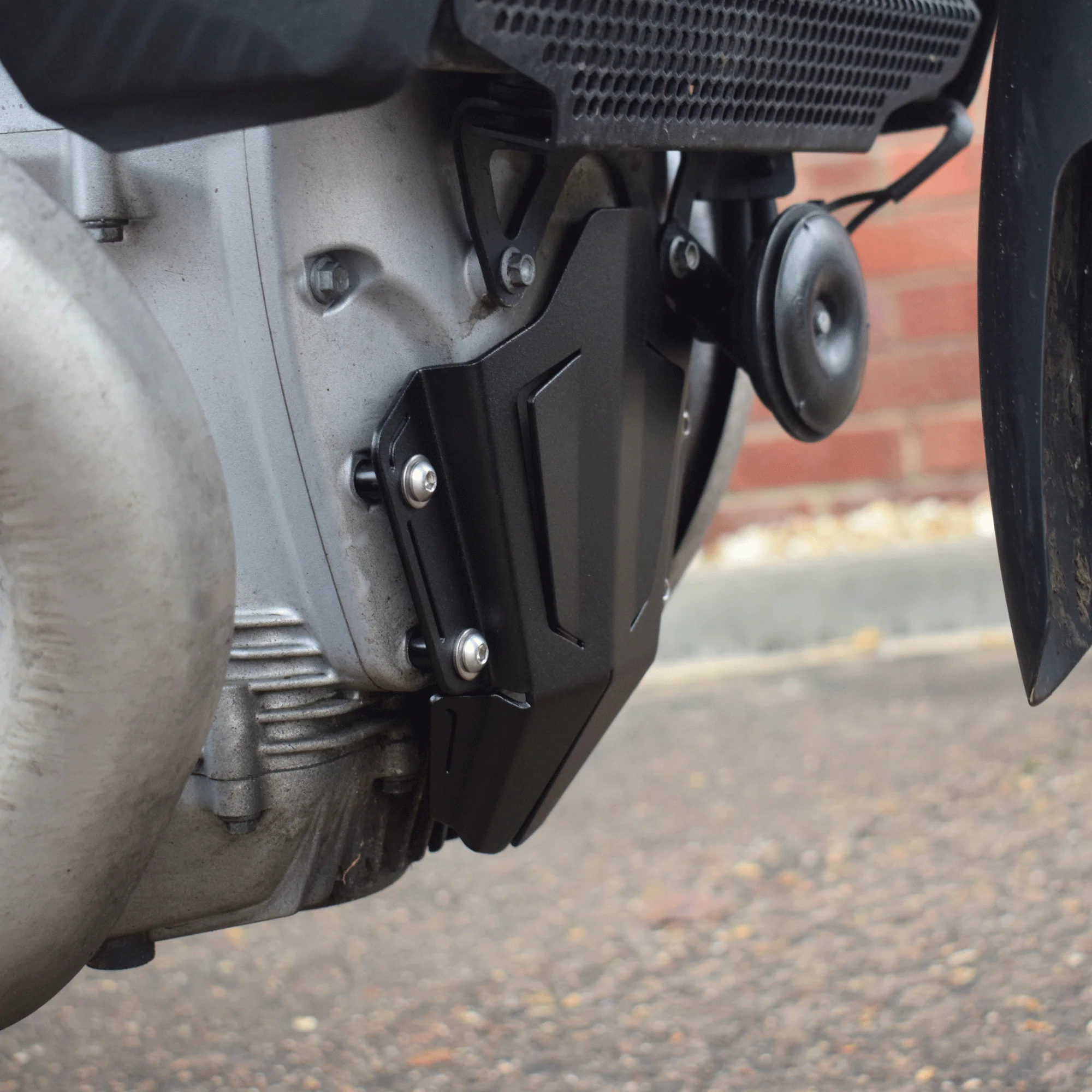 Pyramid Engine Cover | Matte Black | Moto Guzzi V100 Mandello 2022>Current - Image 5