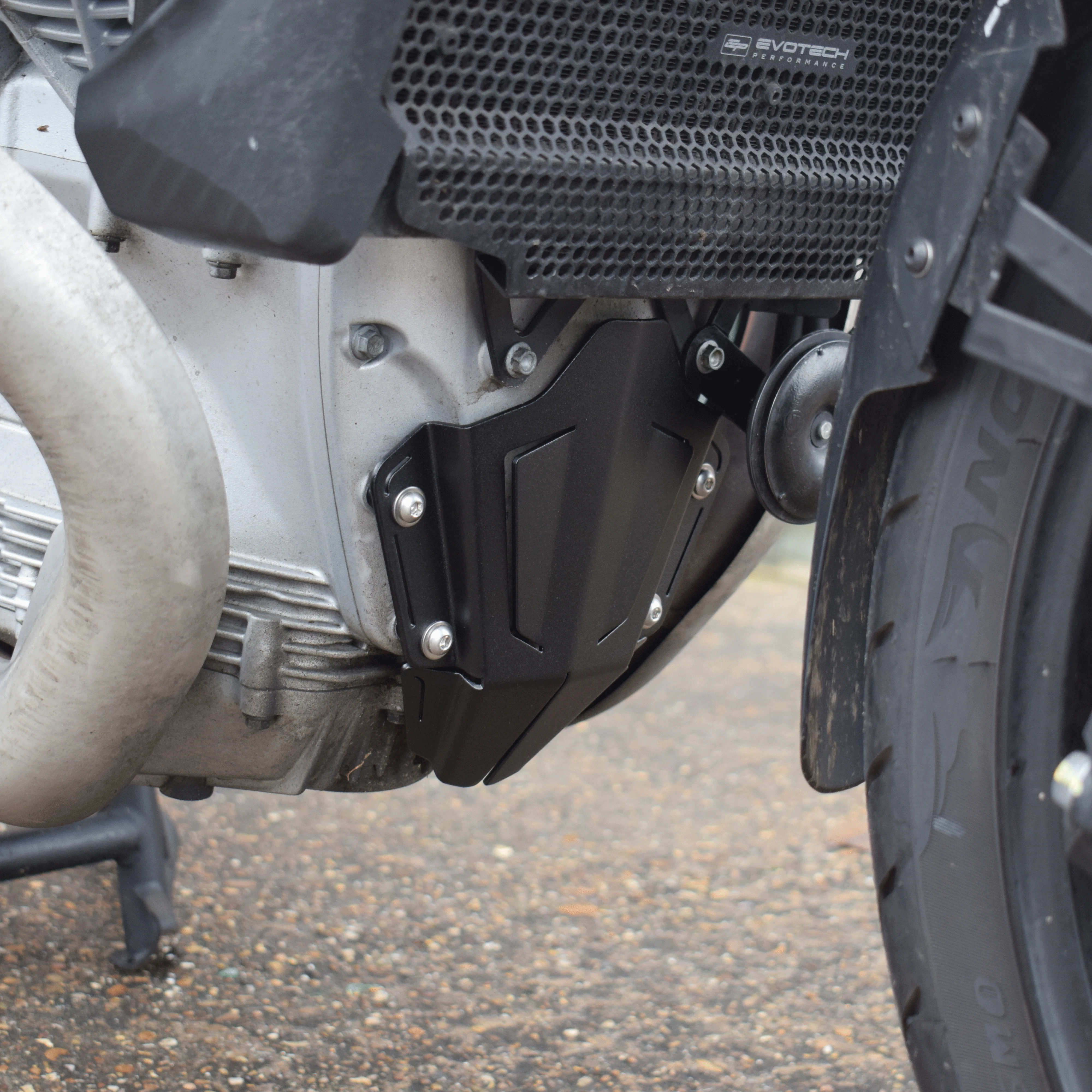 Pyramid Engine Cover | Matte Black | Moto Guzzi V100 Mandello S 2022>Current - Image 2