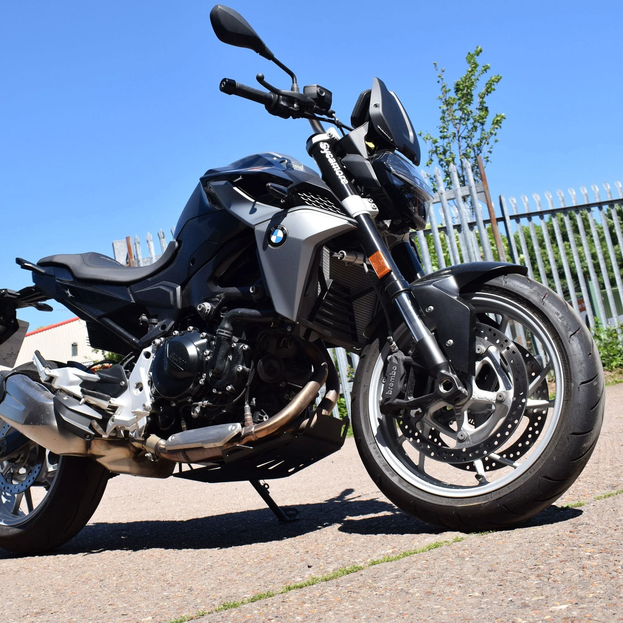 Pyramid Engine Plate | Matte Black | BMW F 900 XR 2020>Current - Image 3