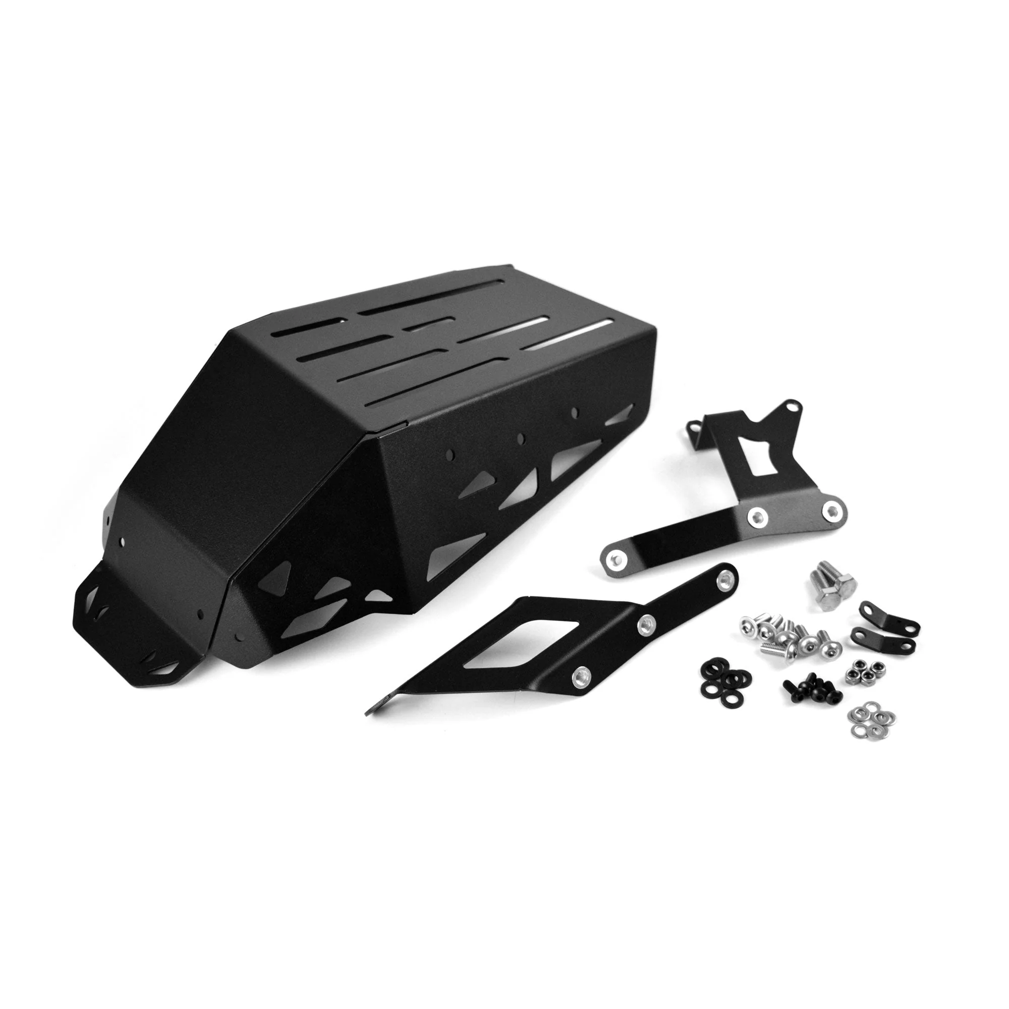 Pyramid Engine Plate | Matte Black | Honda MSX 125 2021>Current - Image 5