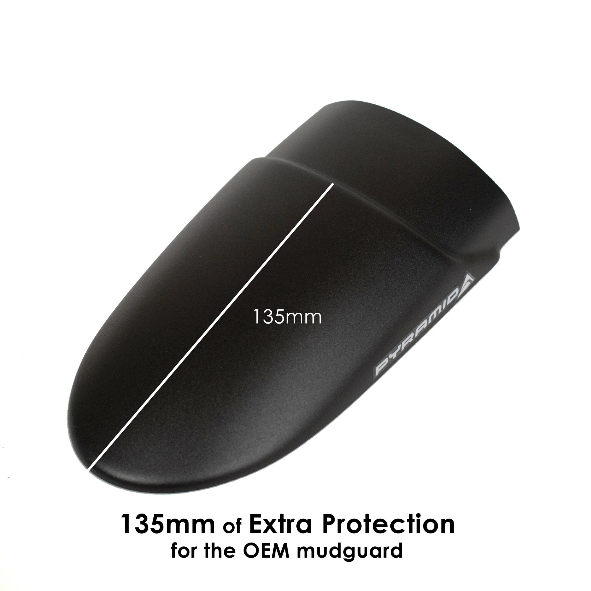 Pyramid Extenda Fenda Beak | Matte Black | Royal Enfield Himalayan 450 2024>Current - Image 4