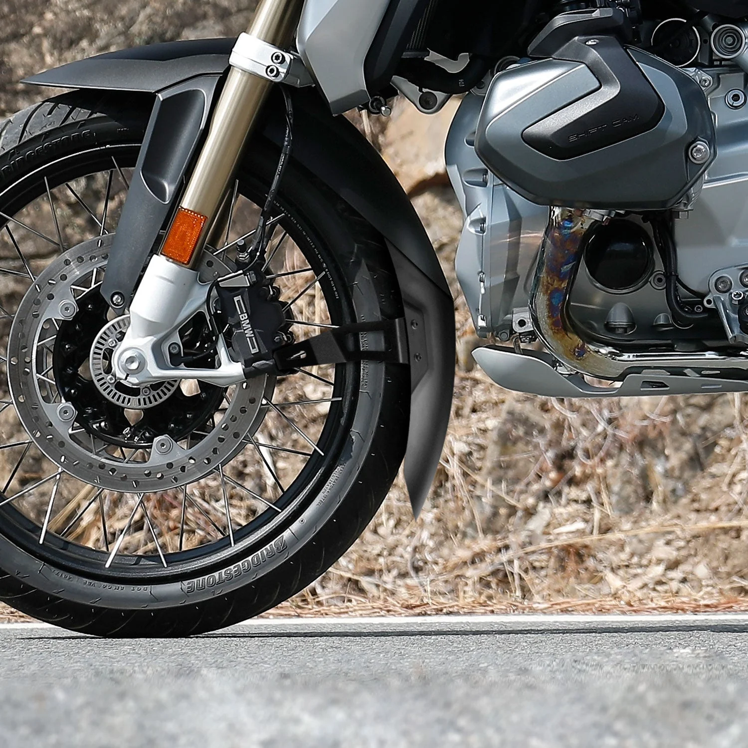 Pyramid Extenda Fenda EXTRA | Matte Black | BMW R 1200 GS Rallye/Exc 2013>2018 - Image 2