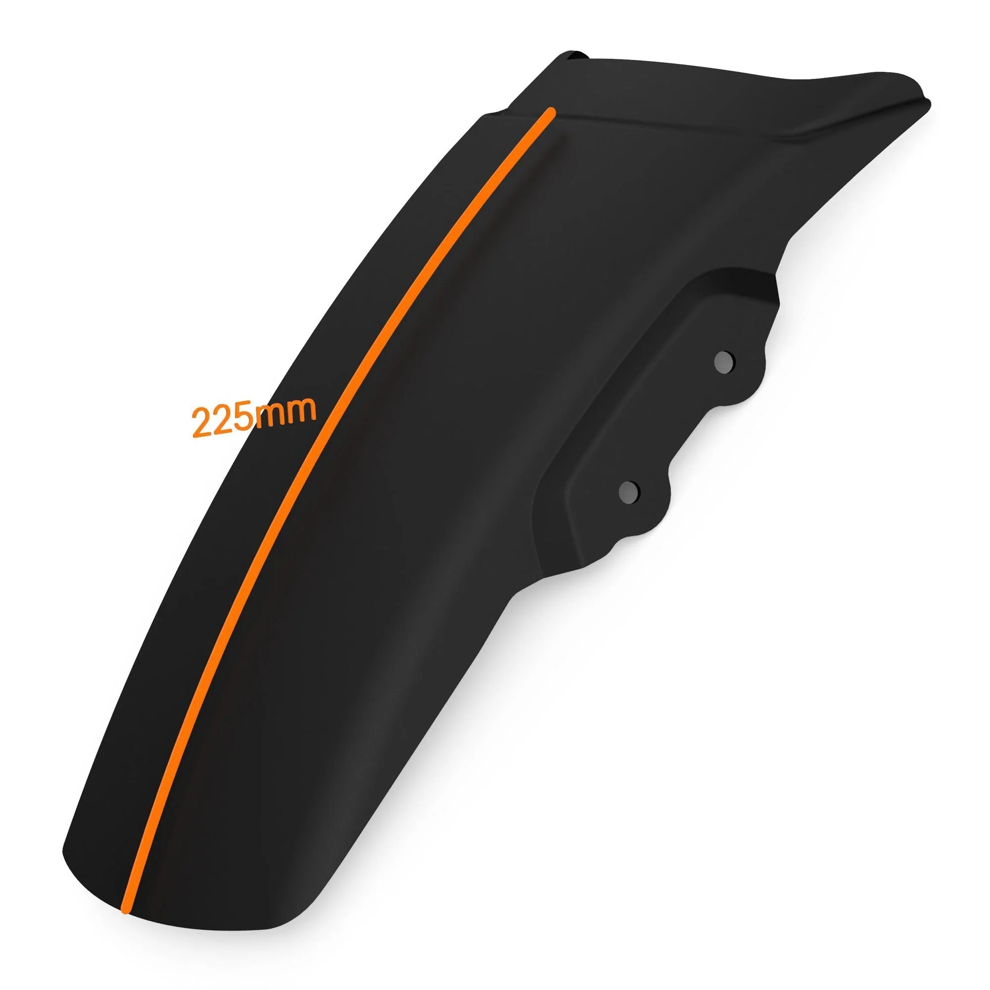 Pyramid Extenda Fenda EXTRA | Matte Black | Honda CB750 Hornet 2023>Current - Image 4