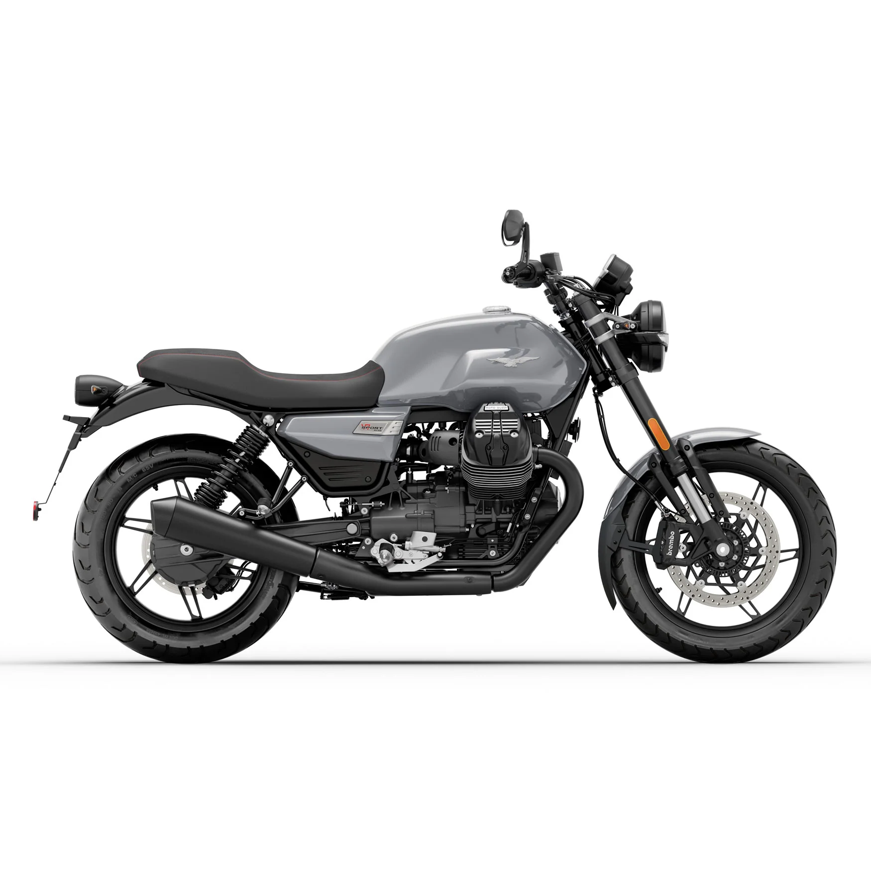 Pyramid Extenda Fenda EXTRA | Matte Black | Moto Guzzi V7 Sport 2025>Current - Image 12