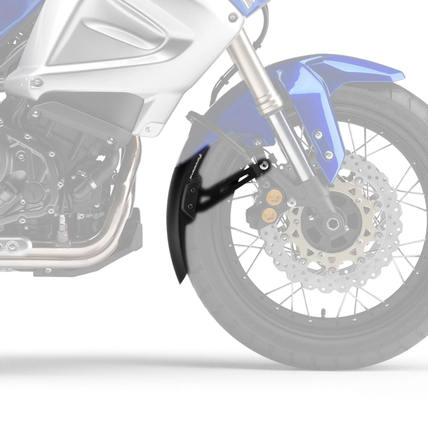 Pyramid Extenda Fenda EXTRA | Matte Black | Yamaha XT 1200 Z Super Tenere 2010>2023 - Image 2