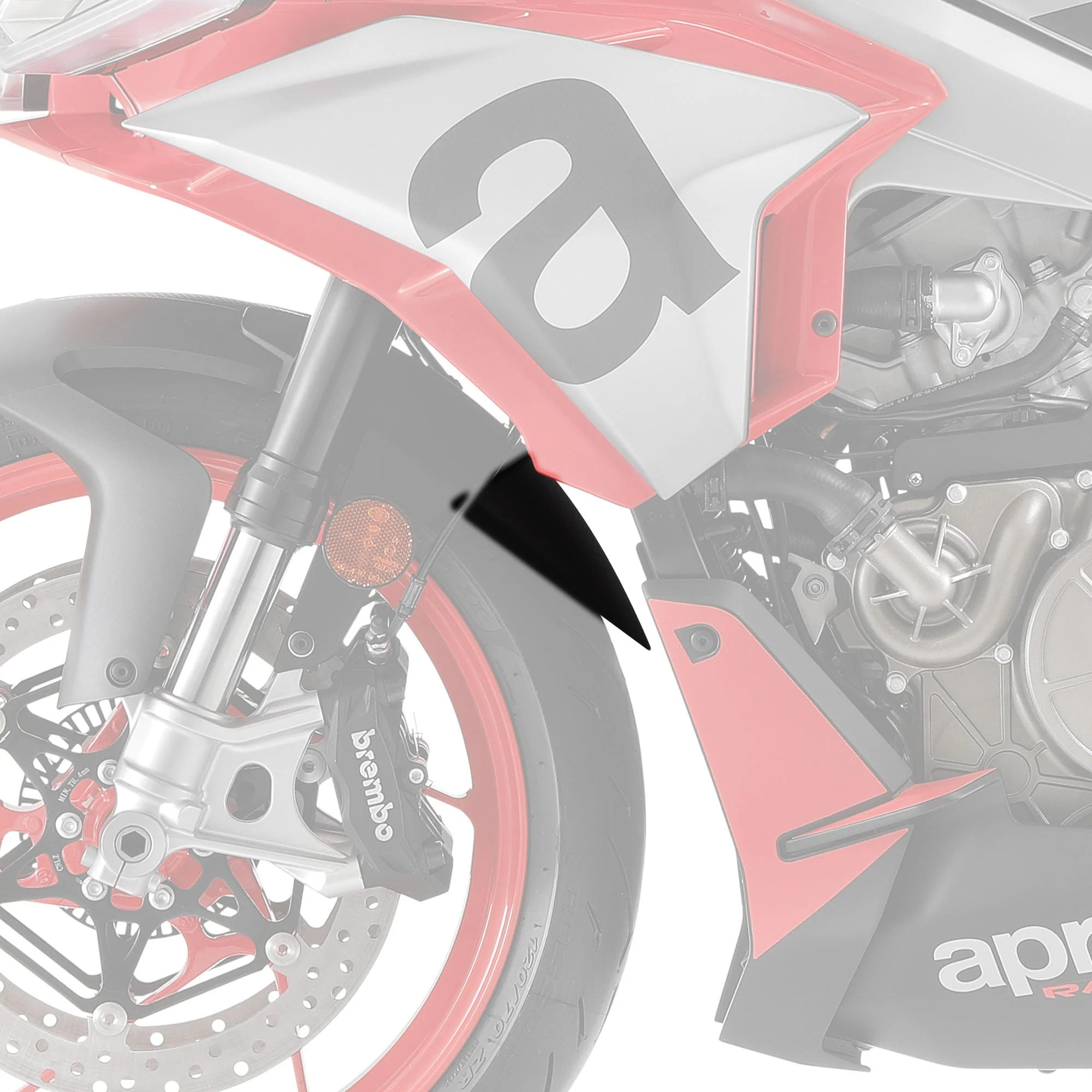 Pyramid Extenda Fenda | Matte Black | Aprilia RSV4 2021>Current - Image 2