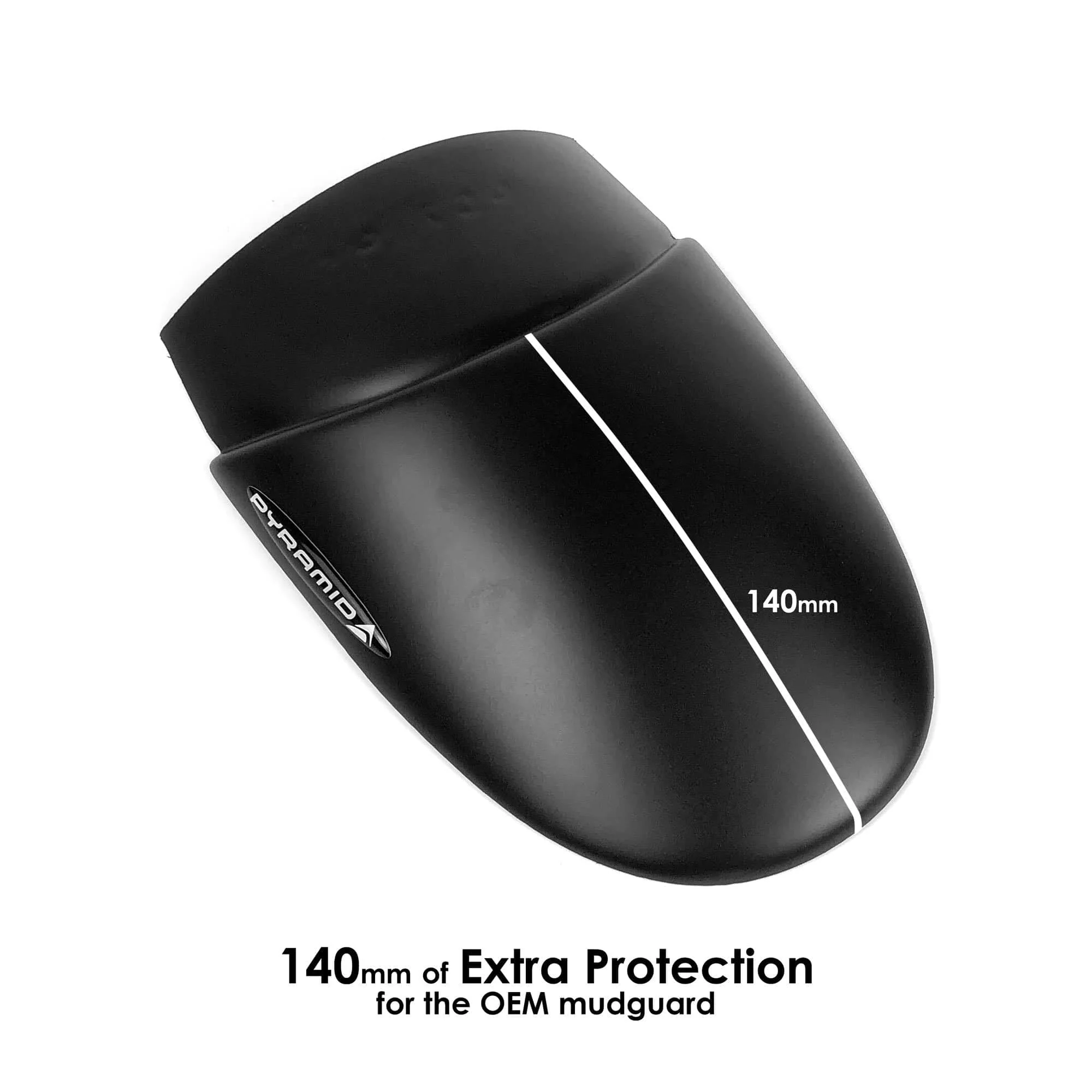 Pyramid Extenda Fenda | Matte Black | Aprilia Tuono V4 1100 Factory 2015>2020 - Image 4