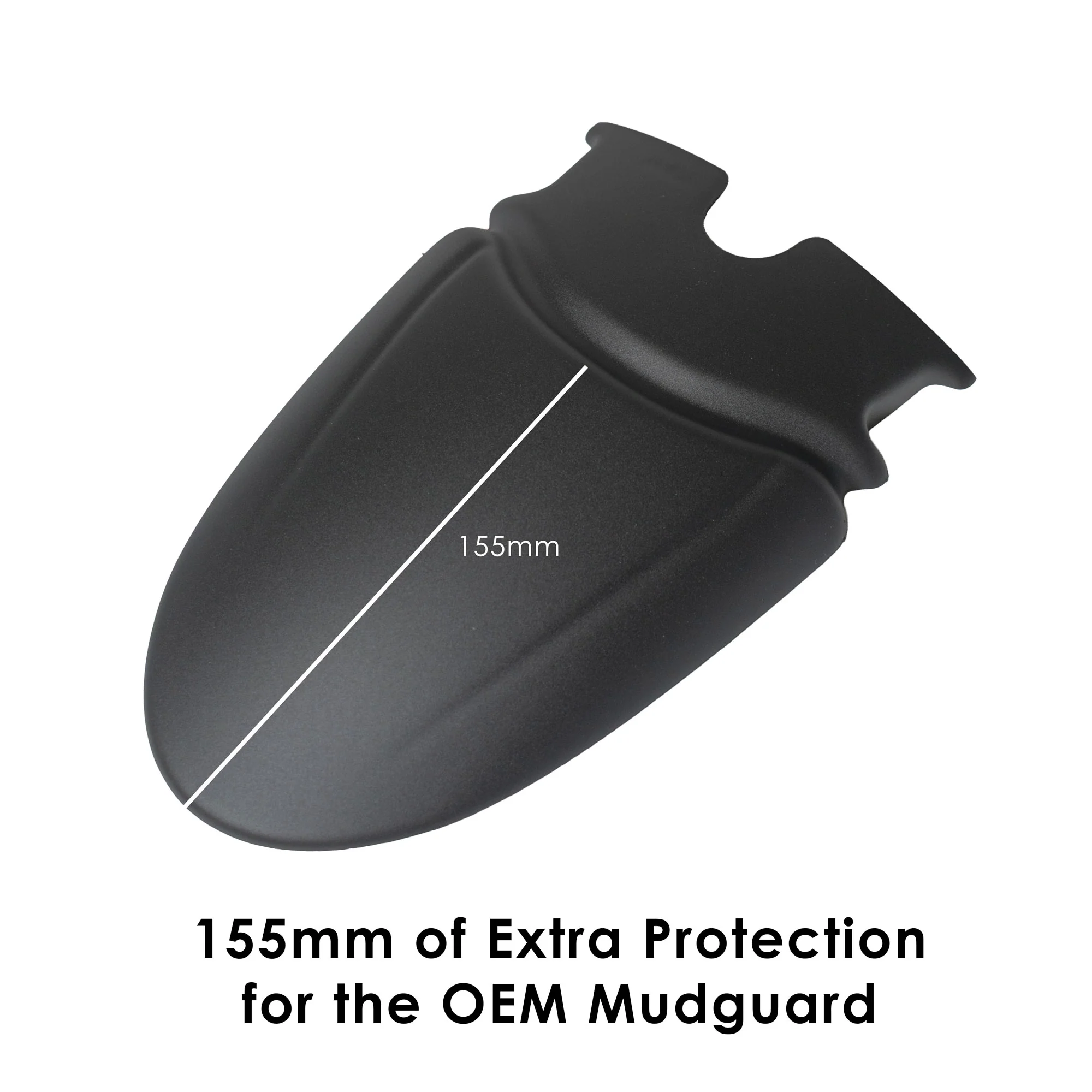 Pyramid Extenda Fenda | Matte Black | CFMOTO 675NK 2025>Current - Image 3