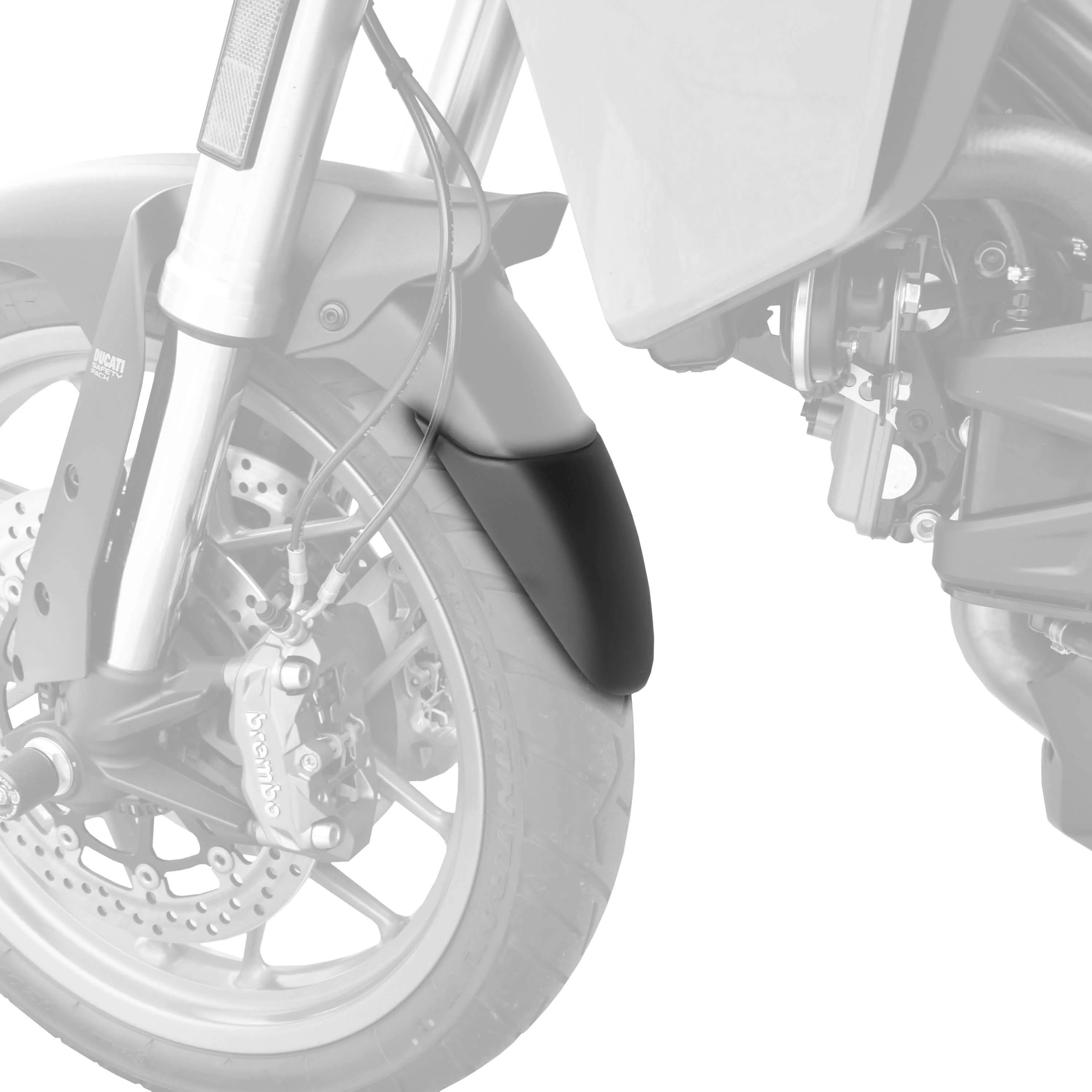 Pyramid Extenda Fenda | Matte Black | Ducati Multistrada V2 2021>2024 (Please read description) - Image 3