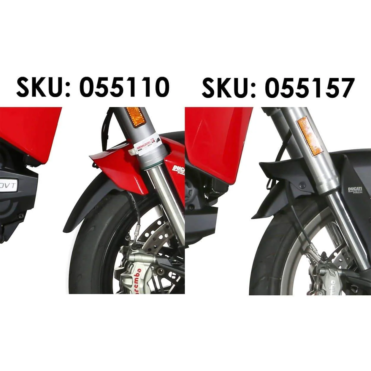 Pyramid Extenda Fenda | Matte Black | Ducati Multistrada V2 S 2021>2024 (Please read description) - Image 5