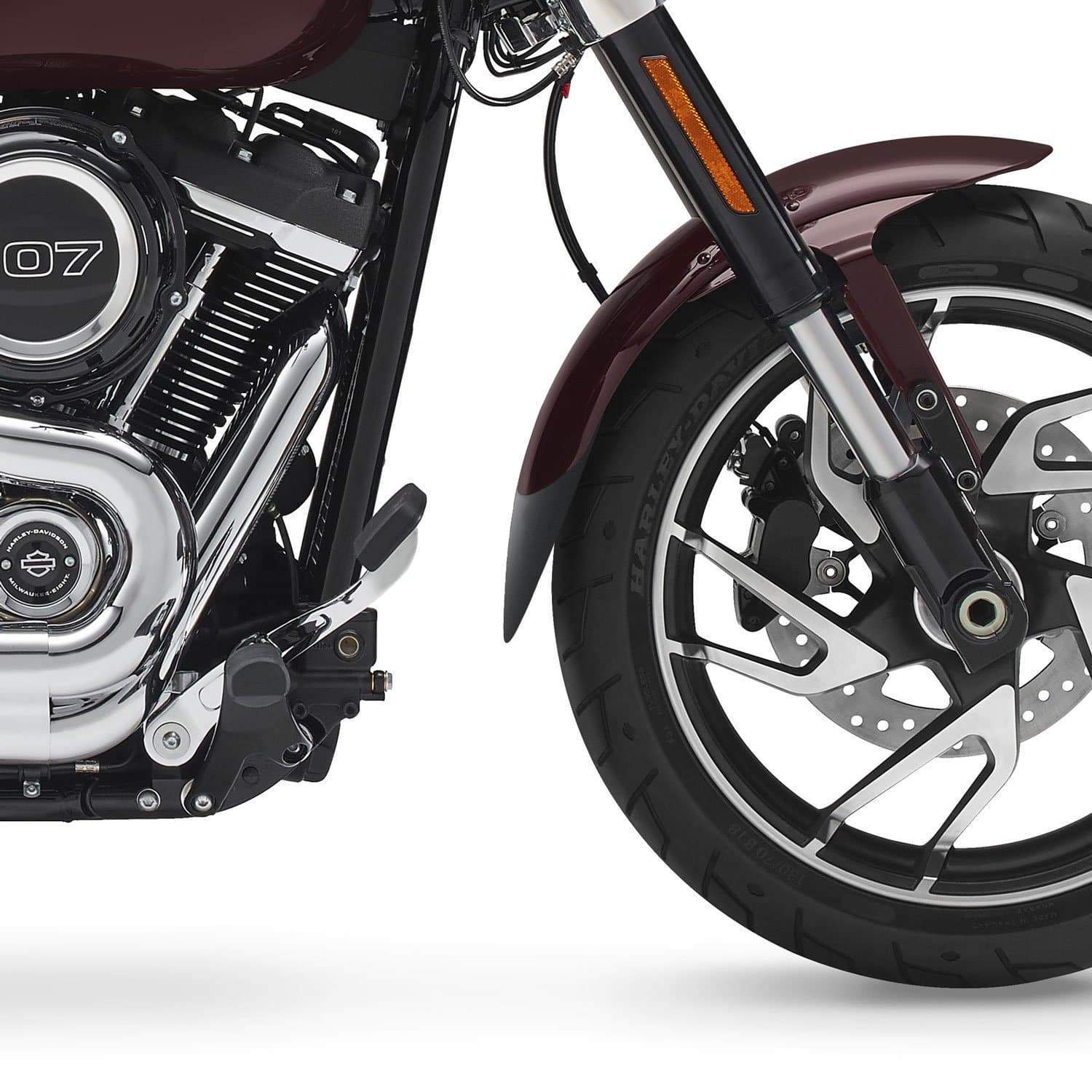 Pyramid Extenda Fenda | Matte Black | Harley Davidson Softail Low Rider ST (FXLRST) 2022>Current - Image 2