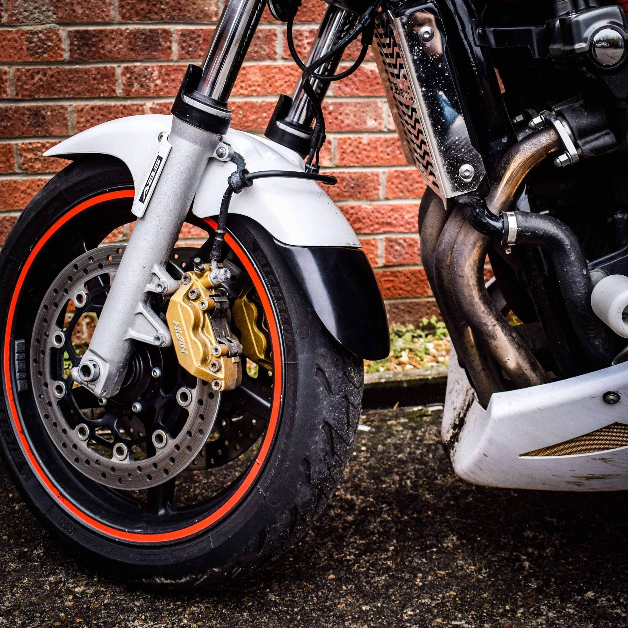 Pyramid Extenda Fenda | Matte Black | Honda CB 1300 1997>2016 - Image 2
