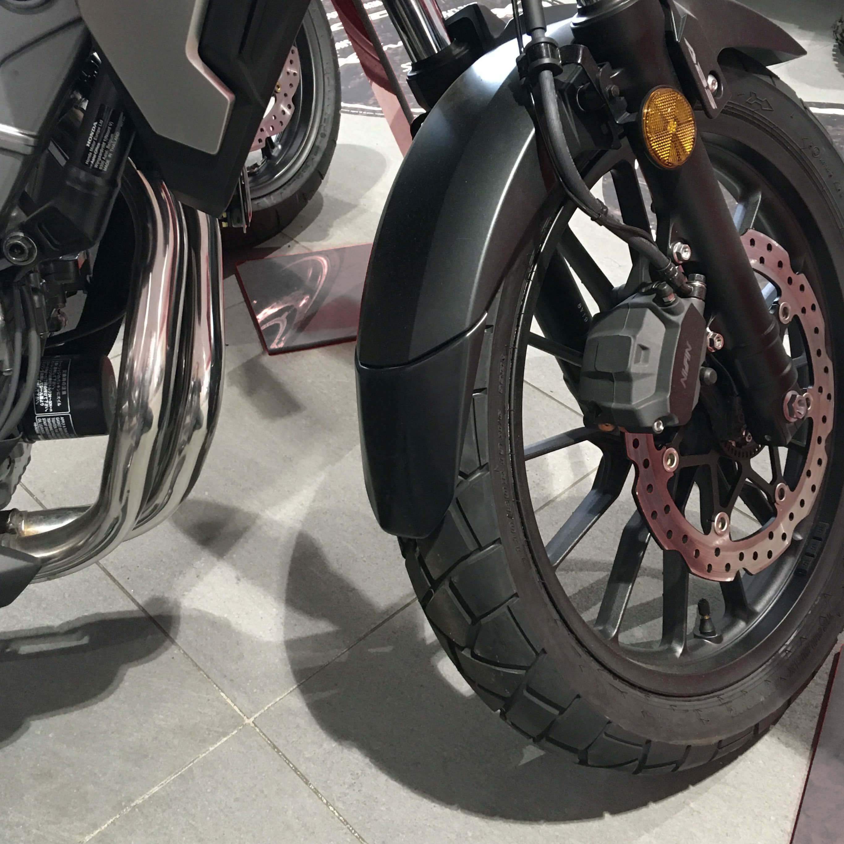 Pyramid Extenda Fenda | Matte Black | Honda CB 500 X 2019>2021 - Image 5
