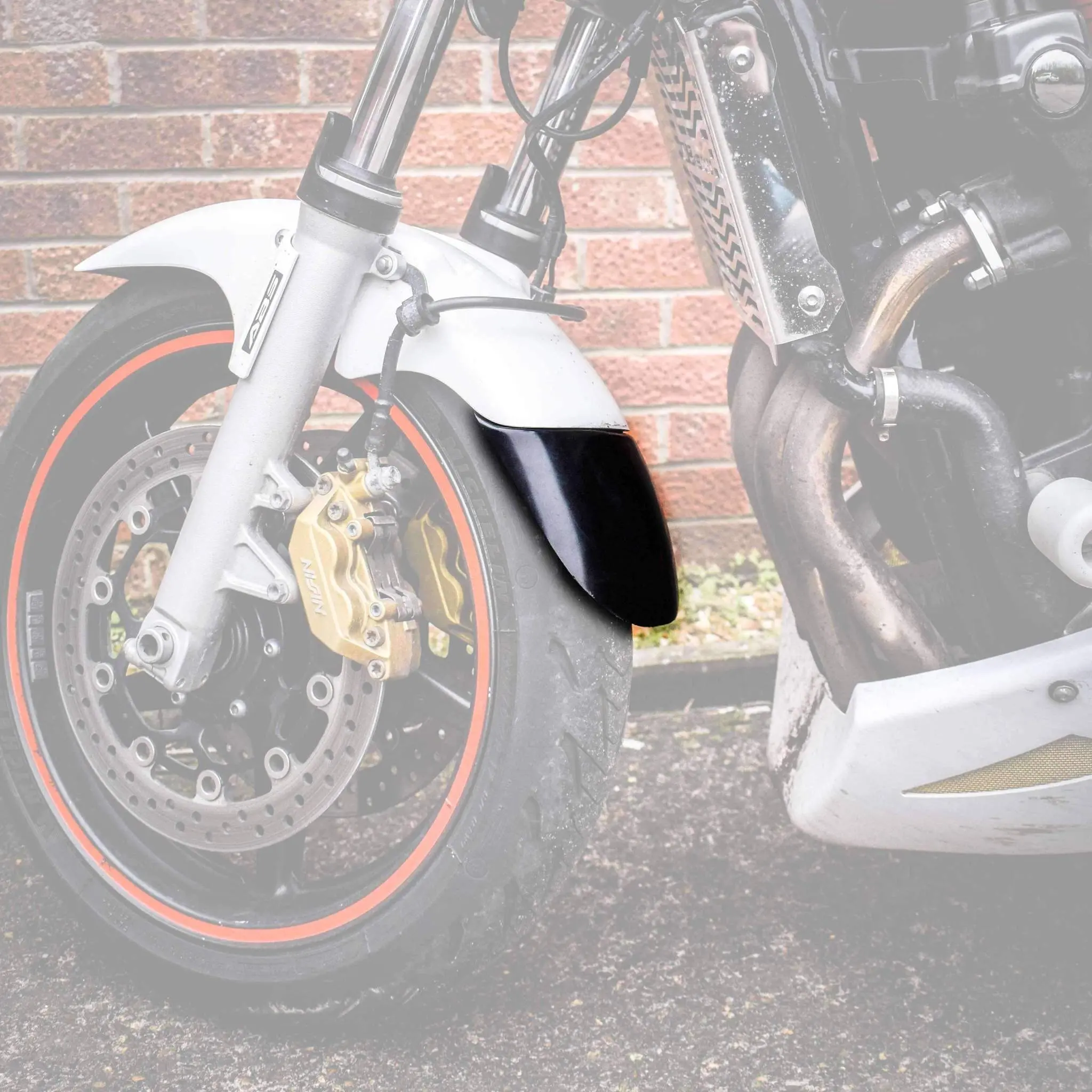 Pyramid Extenda Fenda | Matte Black | Honda CB 600 F Hornet 1998>2004 - Image 3