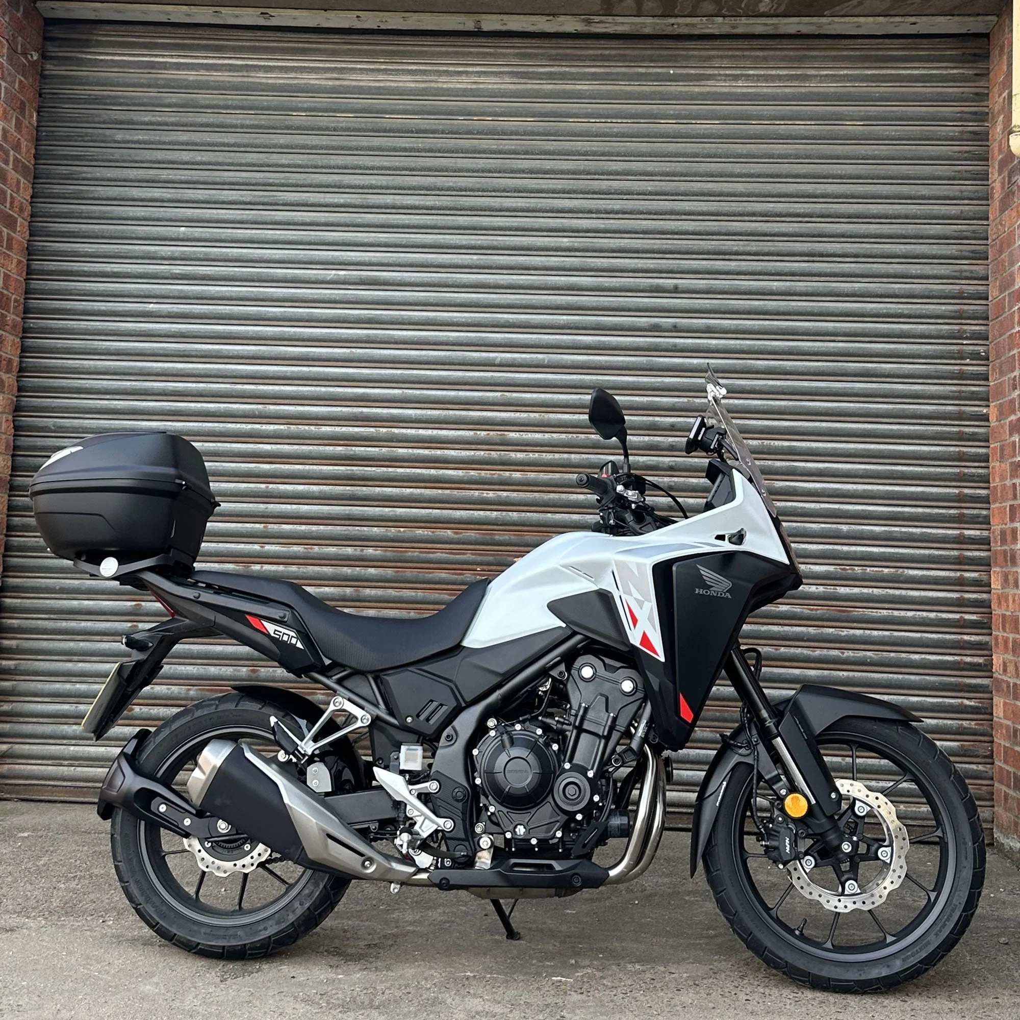 Pyramid Extenda Fenda | Matte Black | Honda NX 500 2024>Current - Image 5