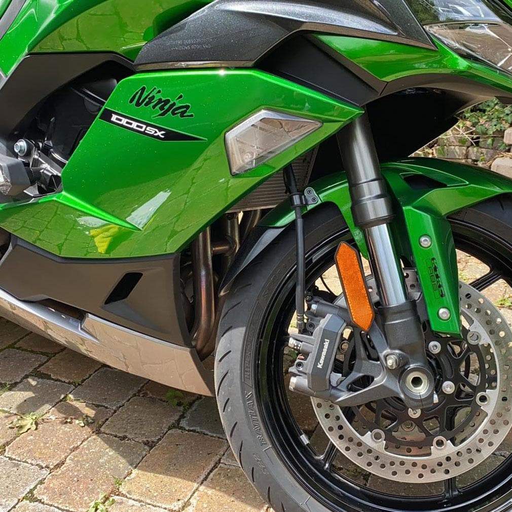 Pyramid Extenda Fenda | Matte Black | Kawasaki Ninja 1000 SX 2020>2024 - Image 2