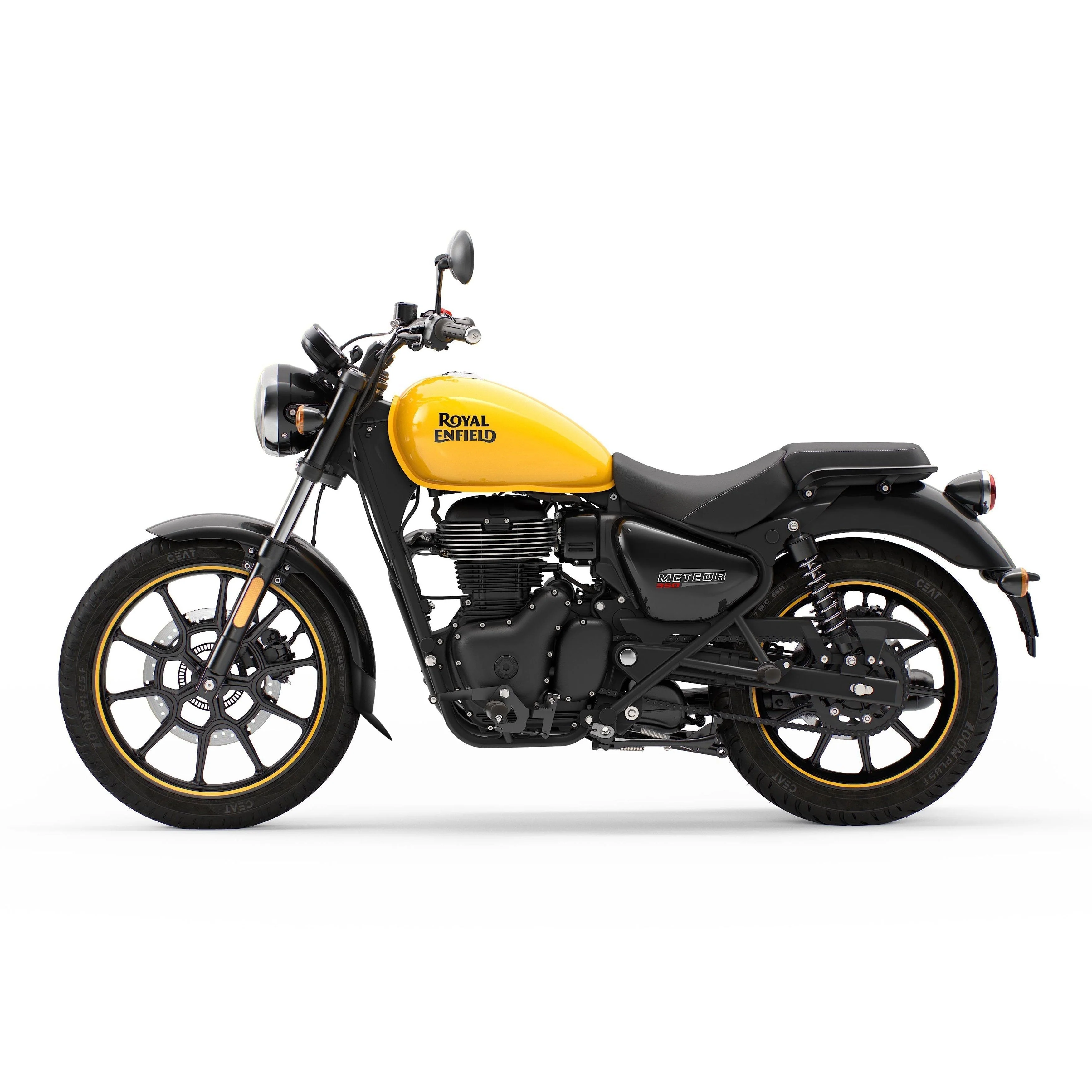 Pyramid Extenda Fenda | Matte Black | Royal Enfield Meteor 350 2021>Current - Image 4