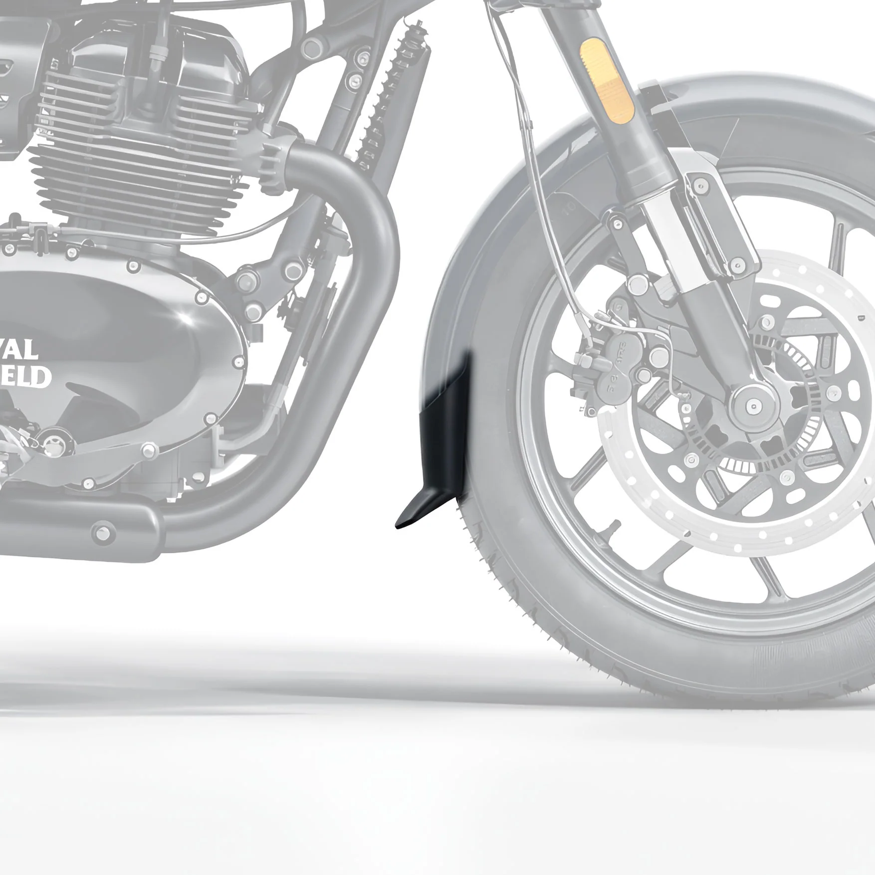 Pyramid Extenda Fenda | Matte Black | Royal Enfield Shotgun 650 2024>Current - Image 3