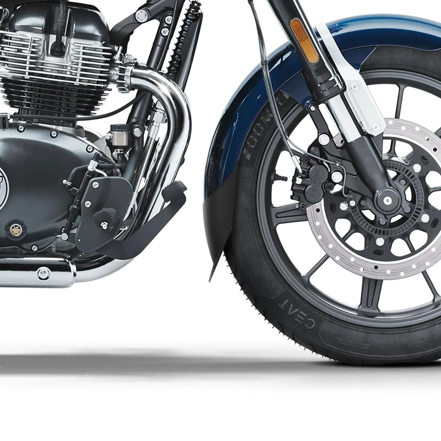 Pyramid Extenda Fenda | Matte Black | Royal Enfield Super Meteor 650 2023>Current - Image 2