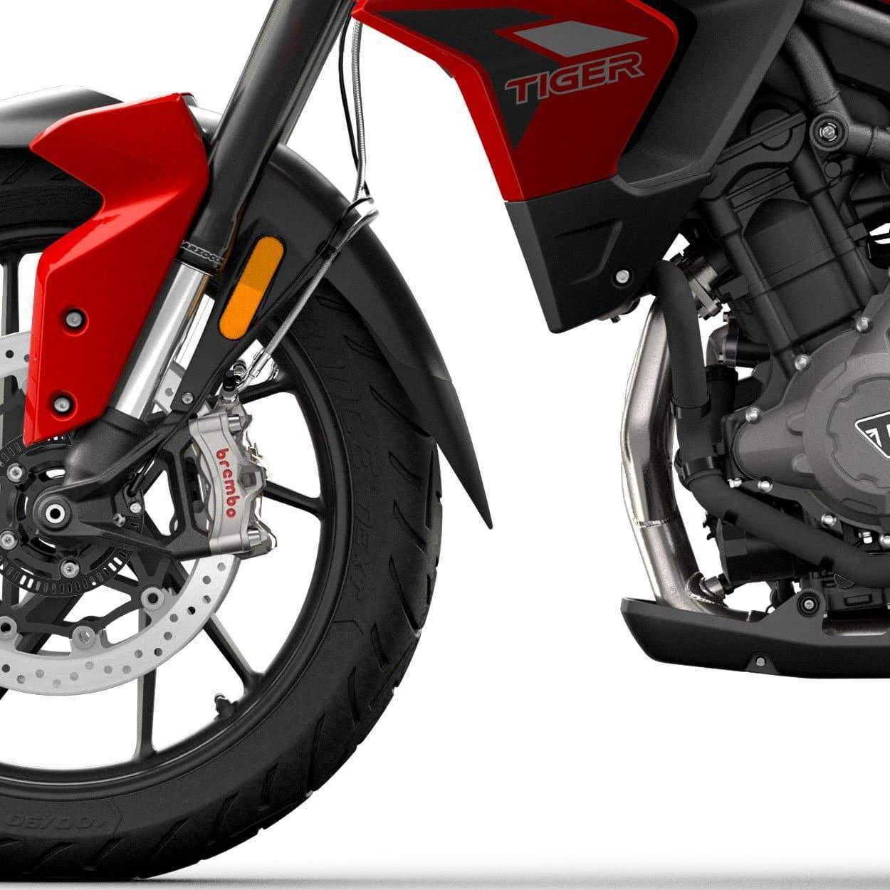 Pyramid Extenda Fenda | Matte Black | Triumph Tiger 900 2020>Current - Image 2