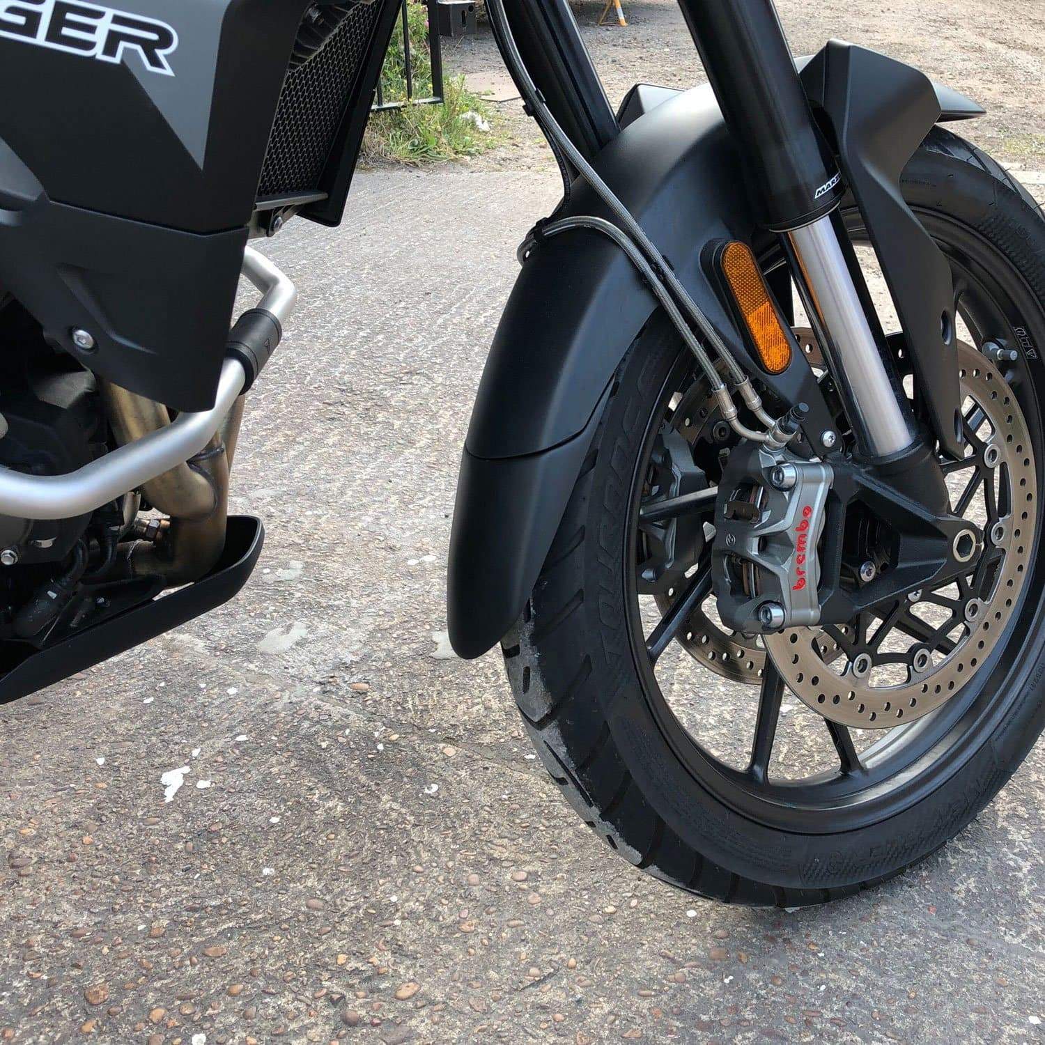 Pyramid Extenda Fenda | Matte Black | Triumph Tiger 900 GT Low 2020>Current - Image 6