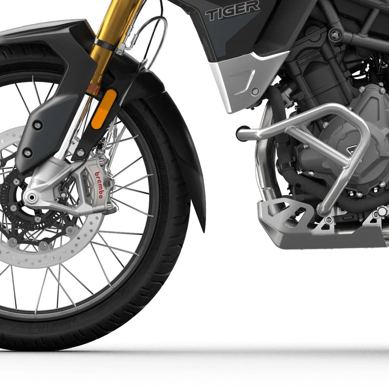 Pyramid Extenda Fenda | Matte Black | Triumph Tiger 900 Rally Pro 2020>Current - Image 2