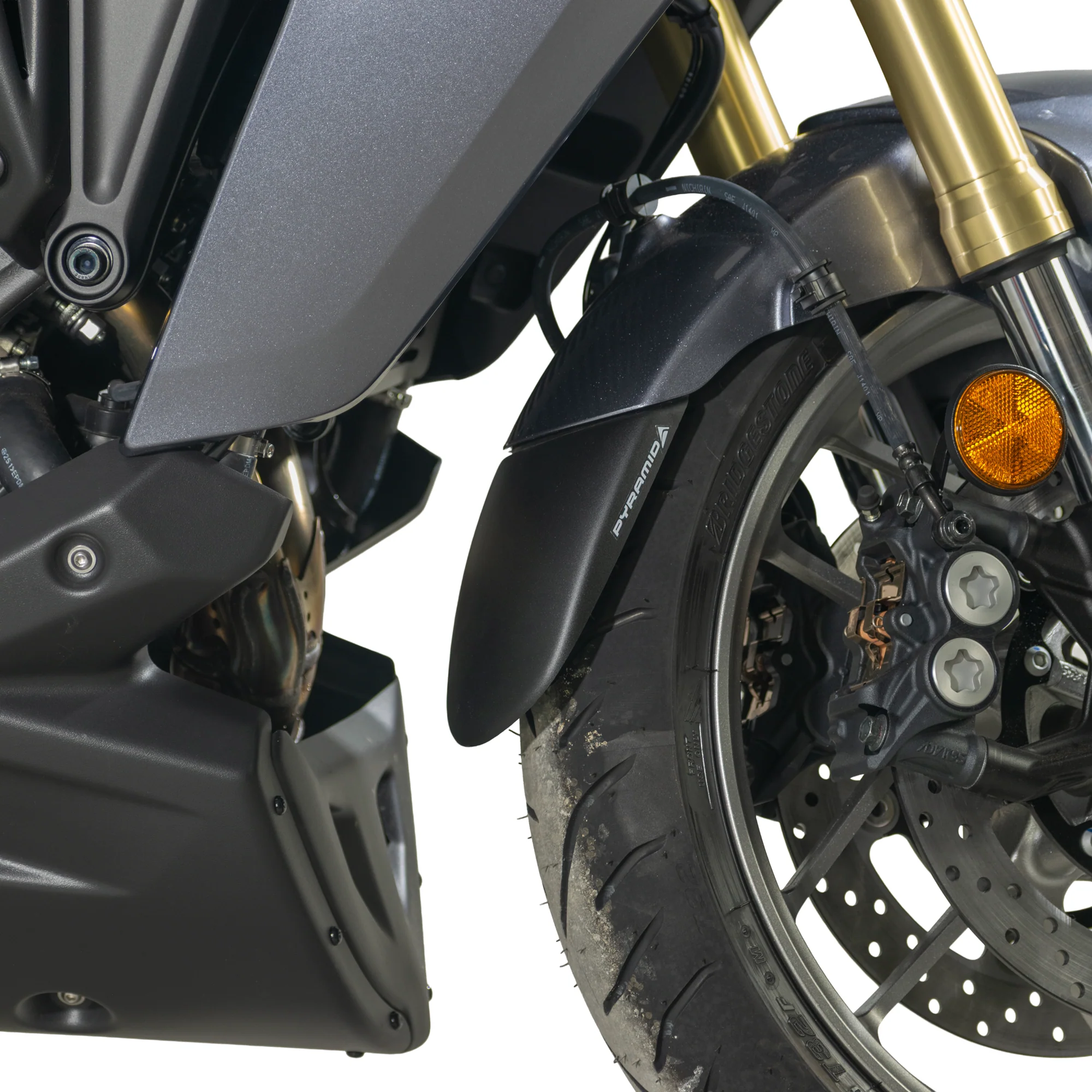 Pyramid Extenda Fenda | Matte Black | Yamaha Tracer 9 2021>Current - Image 2