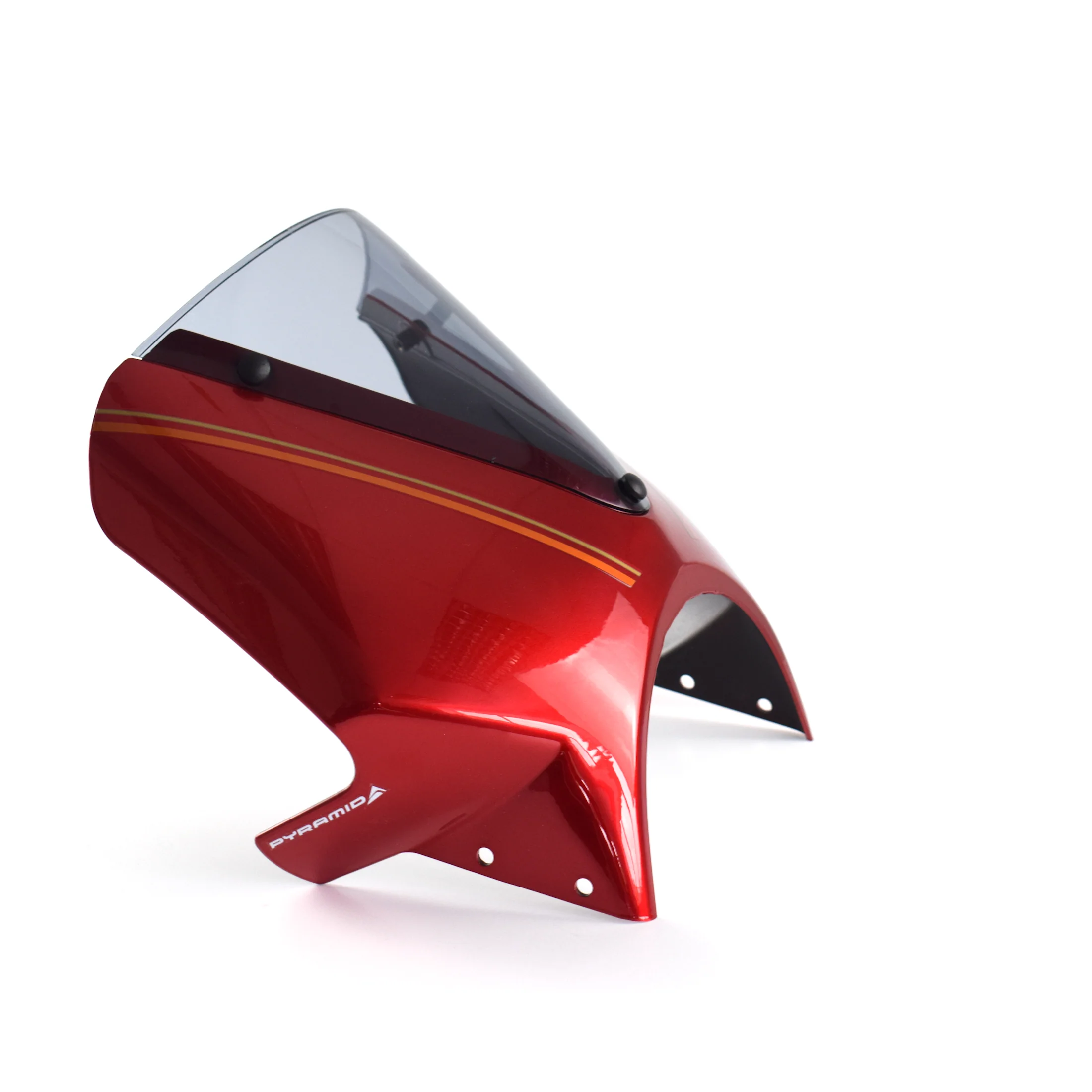 Pyramid Fly Screen | Candy Medium Red | Kawasaki Z 650 RS 2024>Current - Image 7