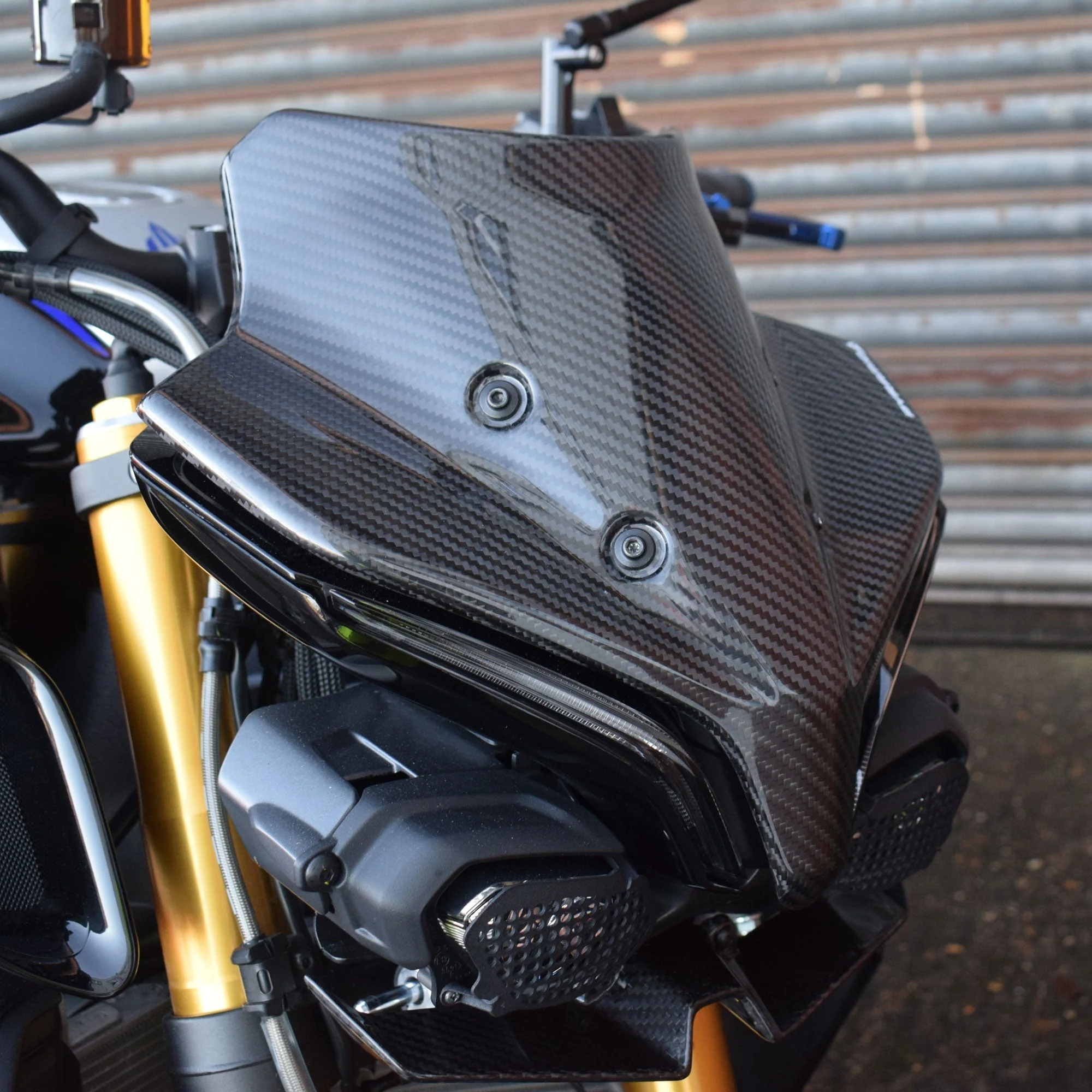 Pyramid Fly Screen | Carbon Fibre | Yamaha MT-10 SP 2022>Current - Image 2