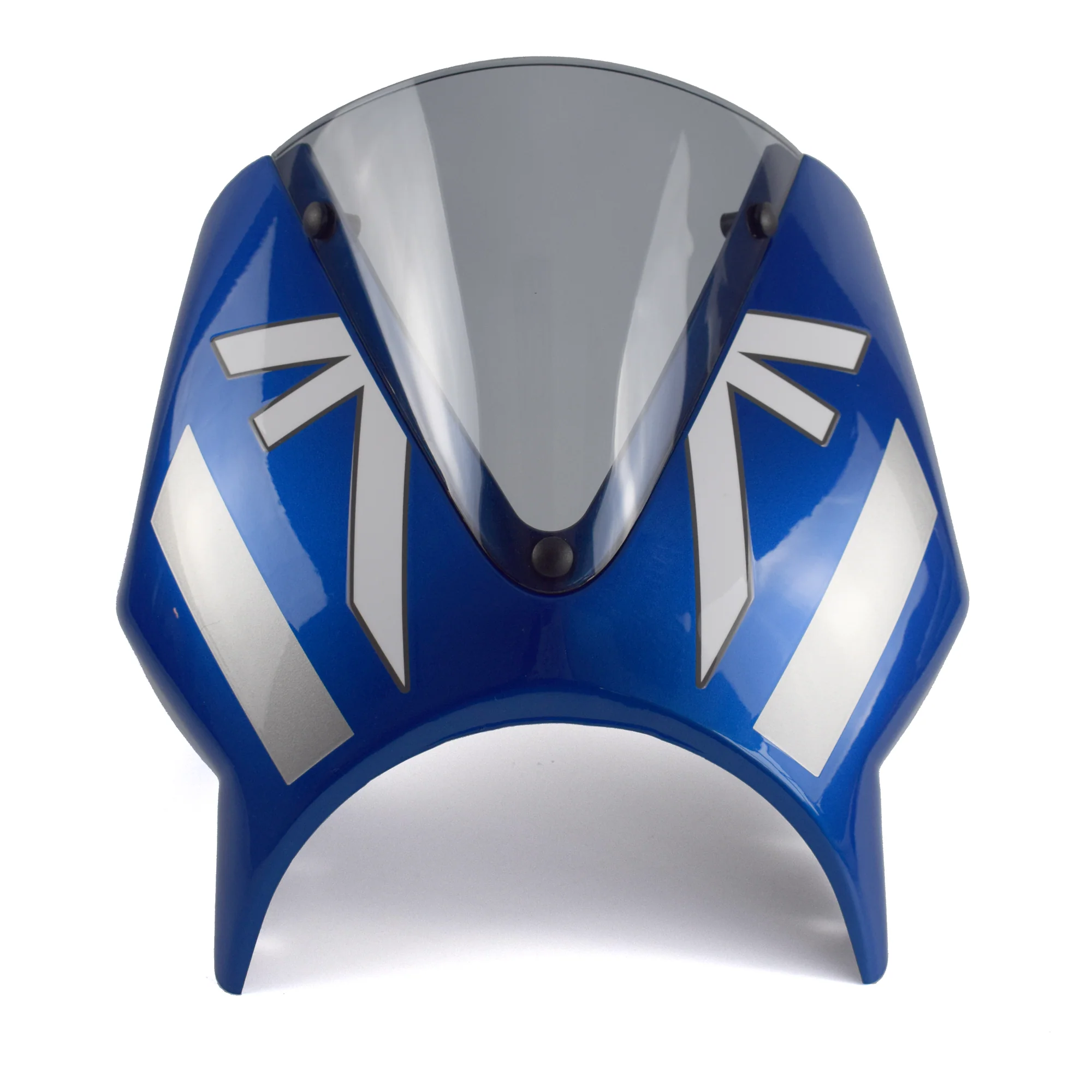 Pyramid Fly Screen | Caspian Blue/Storm Grey | Triumph Speed 400 2024>Current - Image 5
