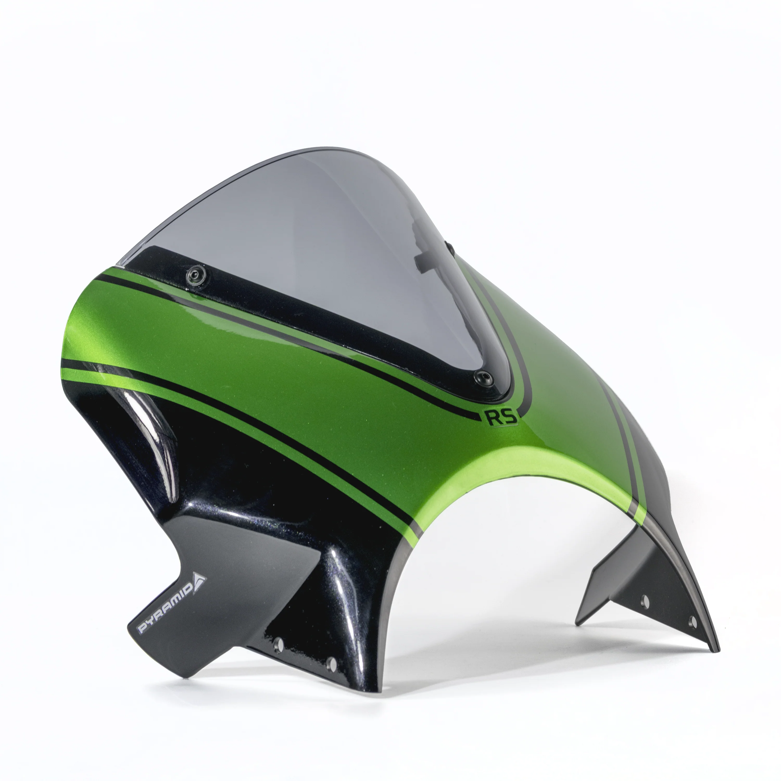 Pyramid Fly Screen | Diablo Black/Green Scheme | Kawasaki Z 900 RS 2025>Current