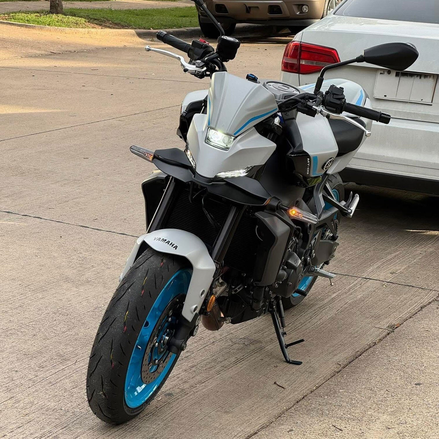 Pyramid Fly Screen | Ice Storm | Yamaha MT-09 2025>Current - Image 2